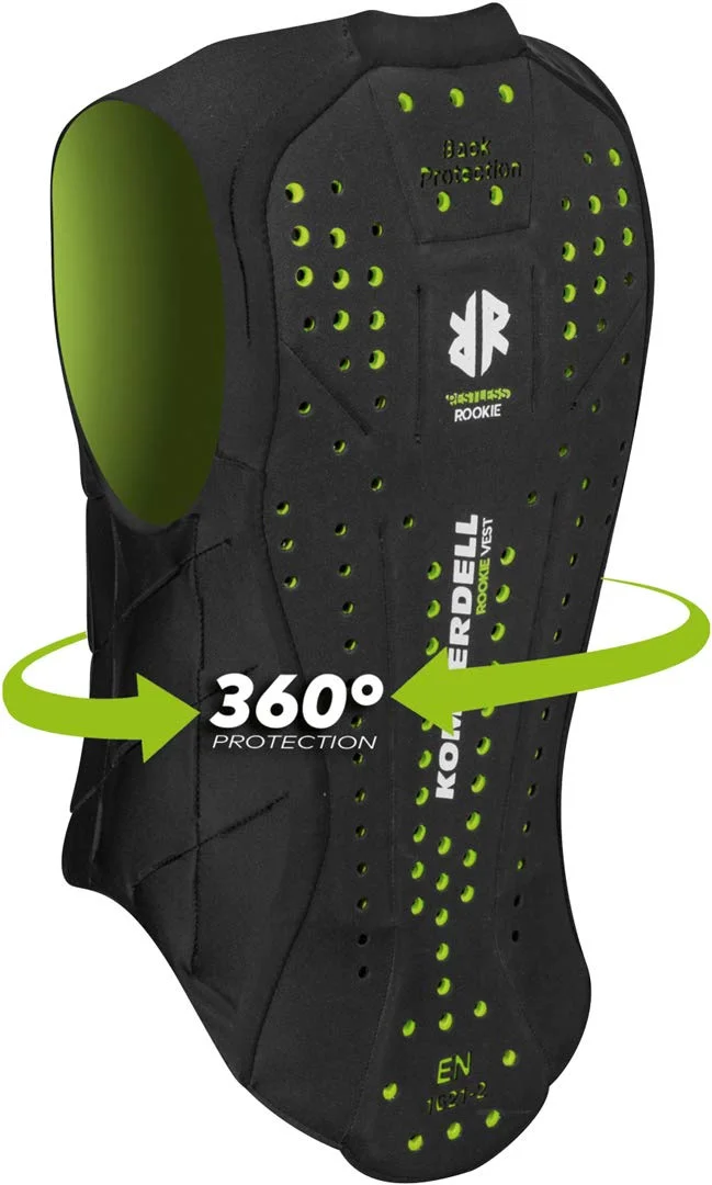 Komperdell Ballistic Gilet protettore per bambini Verde 128/134