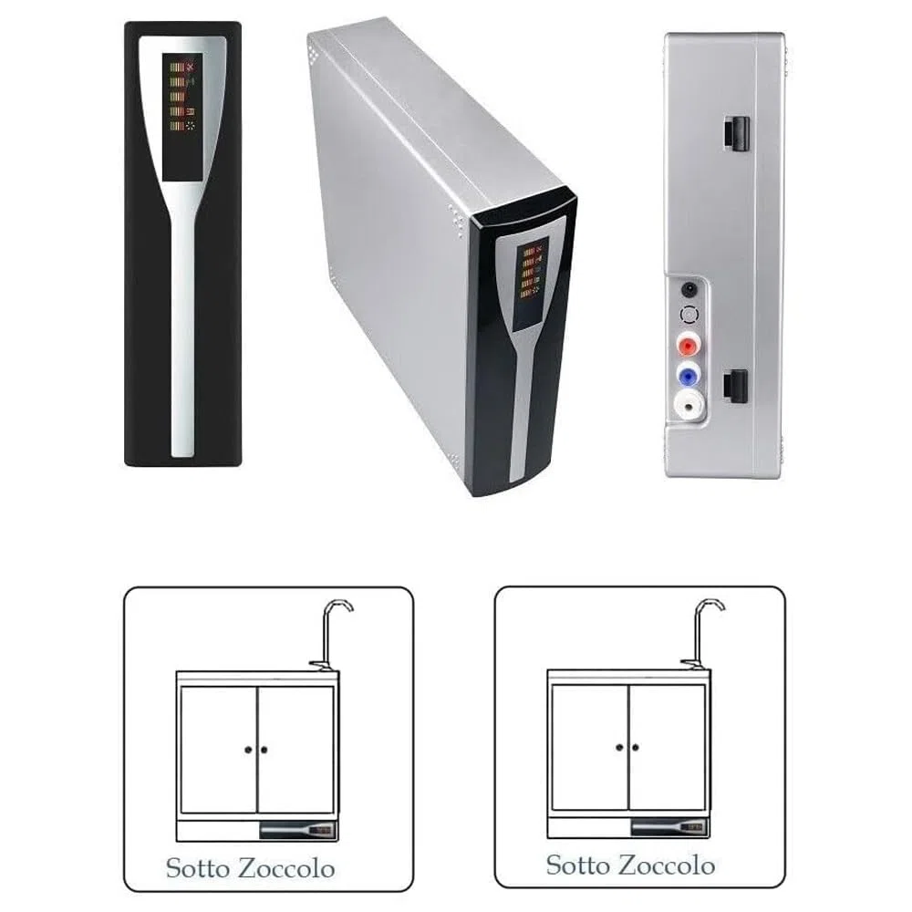 AcquaHOME® ROPAD 300 DEPURATORE ACQUA PURIFICATORE OSMOSI INVERSA SOTTOZOCCOLO - PRODUZIONE DIRETTA 60 LITRI/ORA DI ACQUA OLIGOMINERALE IMPIANTO DOMESTICO- **COLLAUDO INCLUSO**