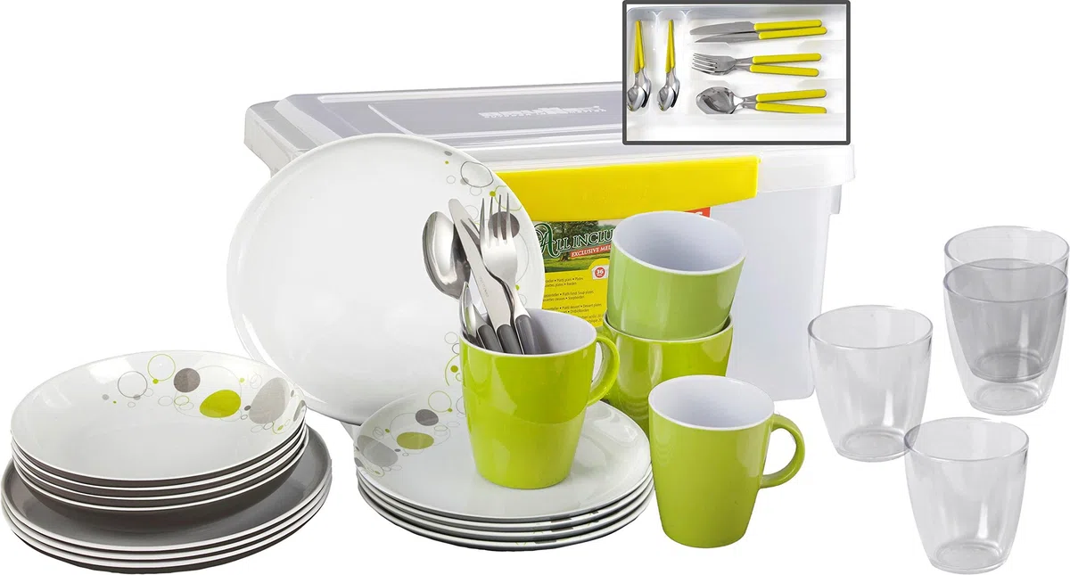 BRUNNER All Inclusive Space - Set di Piatti in melamina