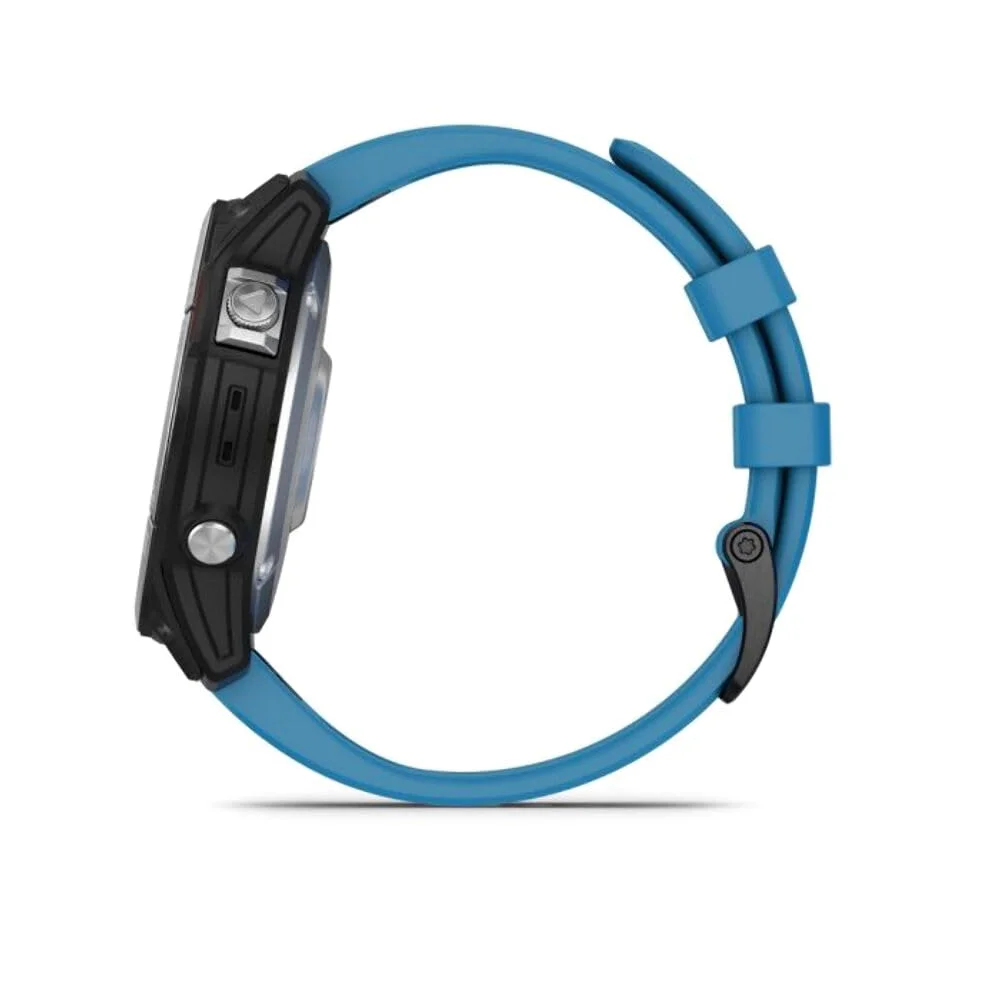Garmin quatix® 7 Standard Edition, Marine GPS Smartwatch, orologio durevole con carte costiere e mappe dell'entroterra