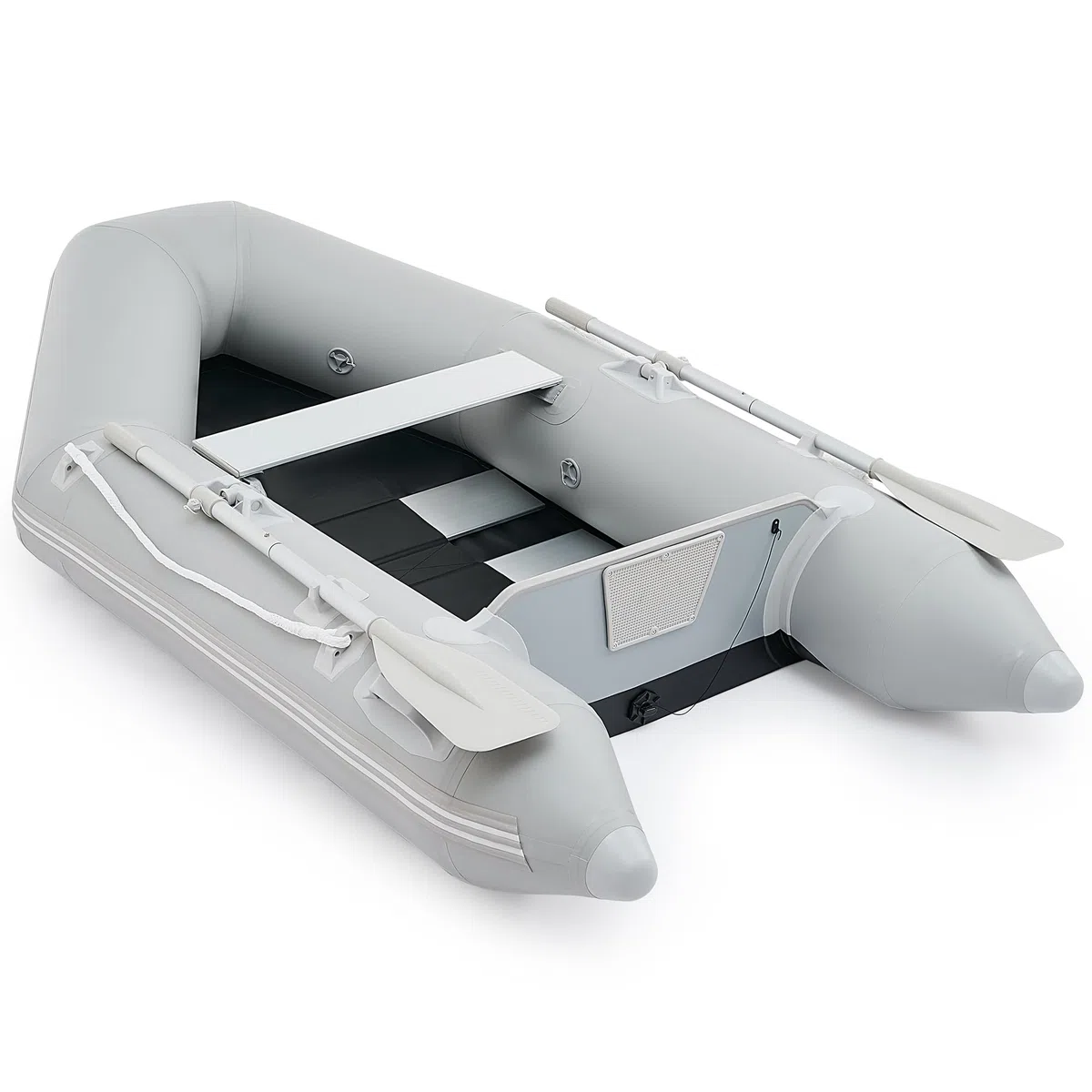 DARTMOOR 2.3 m Gommone Gonfiabile per Adulti 230x130x33cm Tender Gommone per 2 Persone capacità 300 kg Gommone Fondo in Lega Alluminio per Pesca Nautica Gioco Compatibile con Motore Fuoribordo