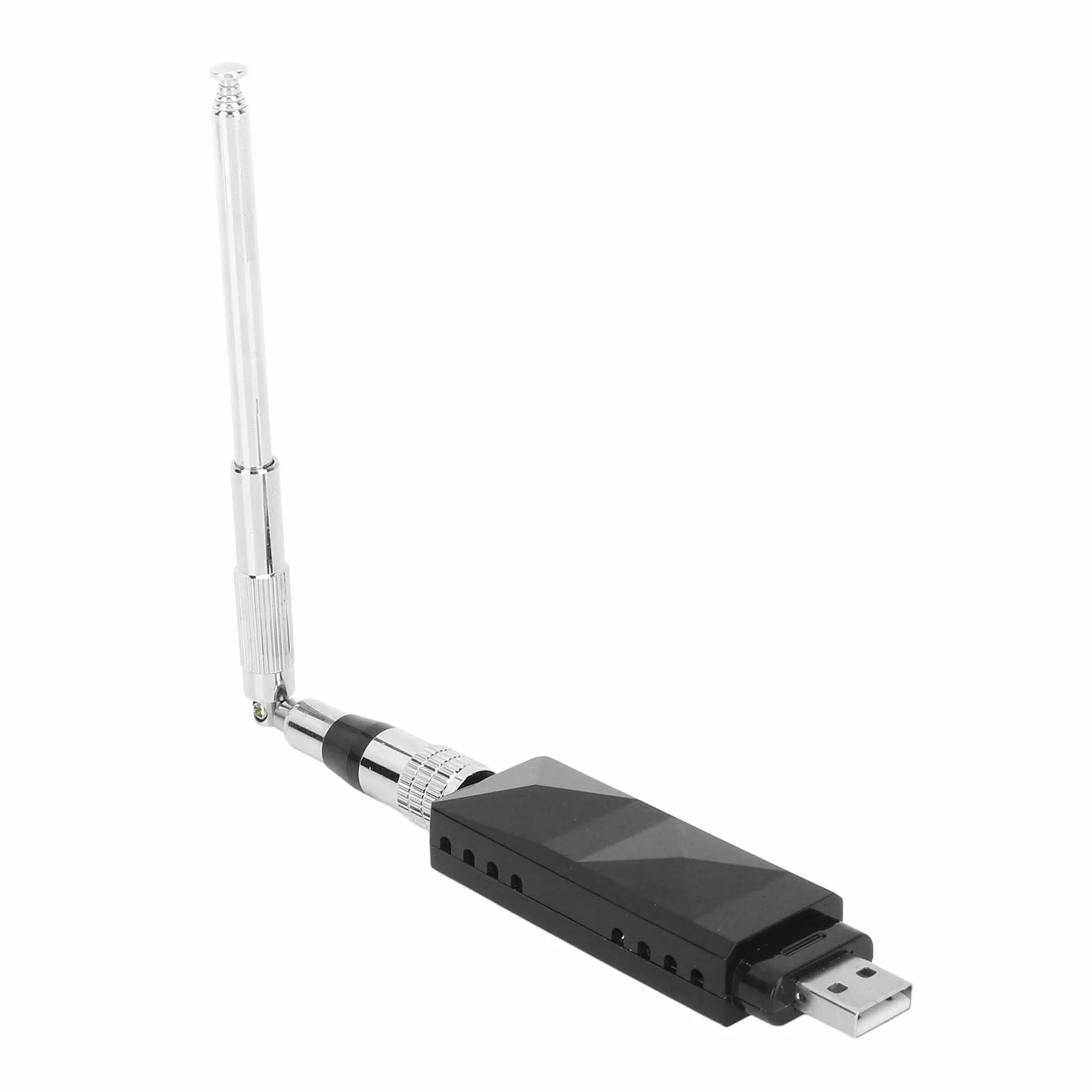 Ricevitore AIS Portatile a Doppio Canale Uscita USB con Antenna Telescopica Ricevitore AIS Marino Compatto per Imbarcazioni Marine