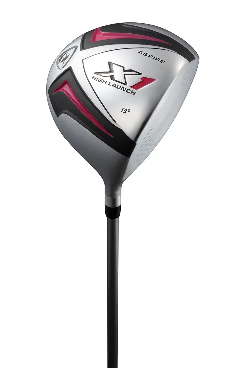 Set di mazze da golf per destrorsi, rosa