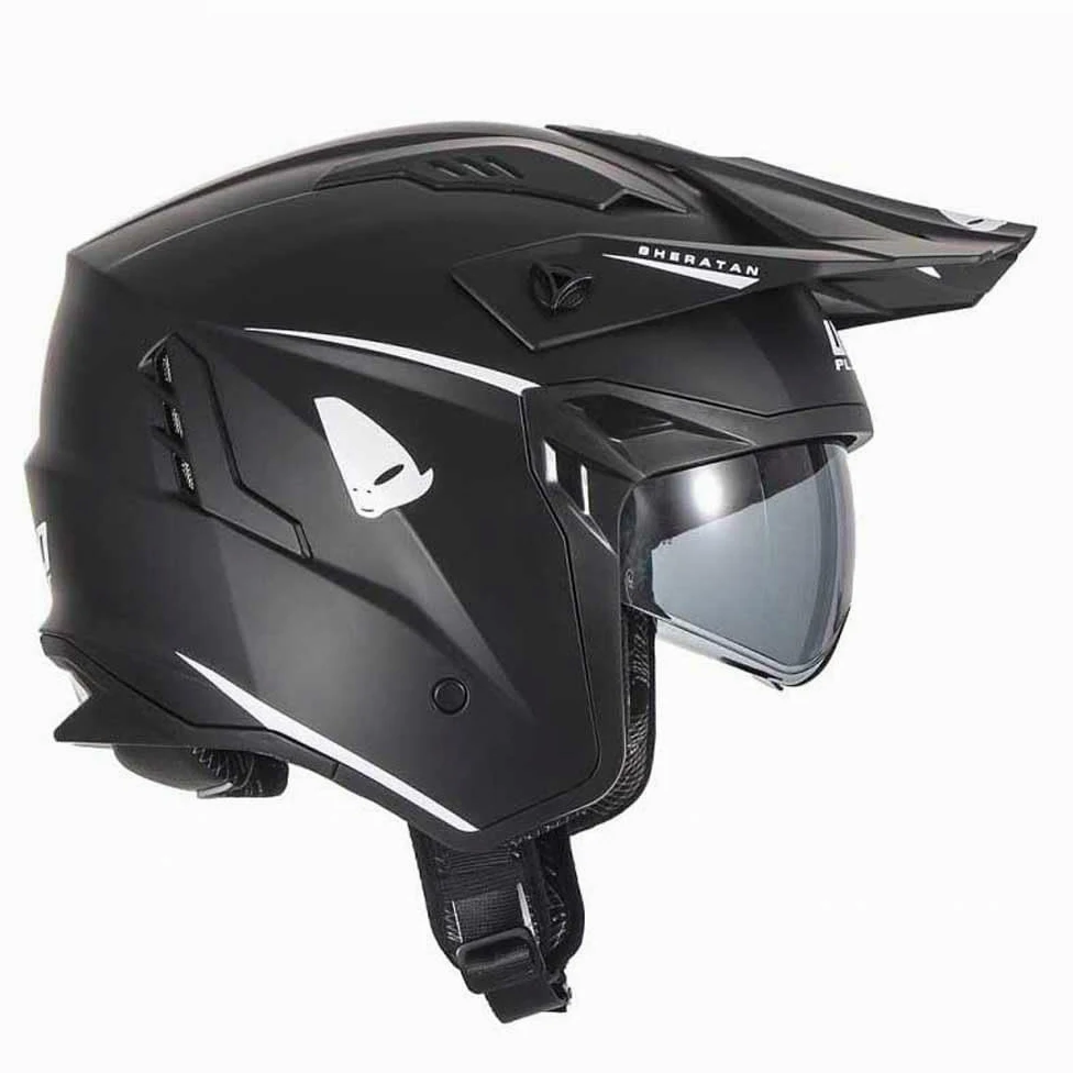 UFO PLAST CASCO SHERATAN JET NERO L