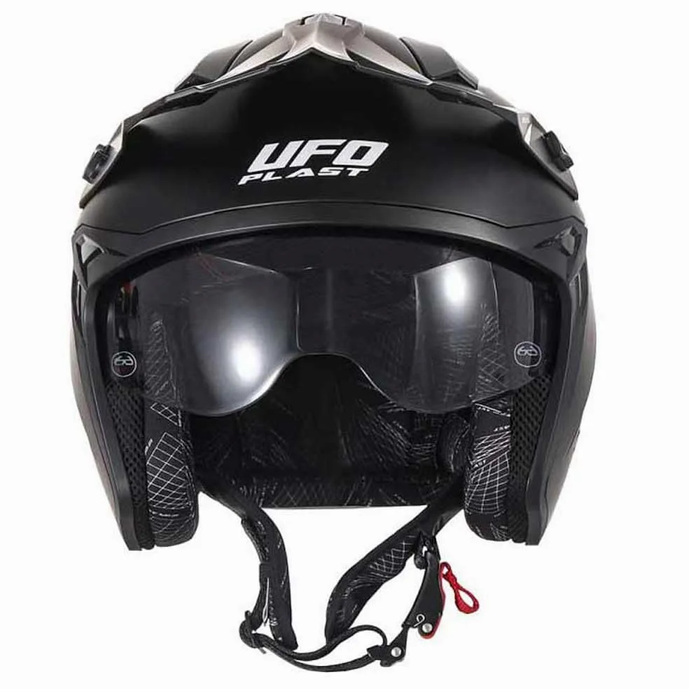 UFO PLAST CASCO SHERATAN JET NERO L
