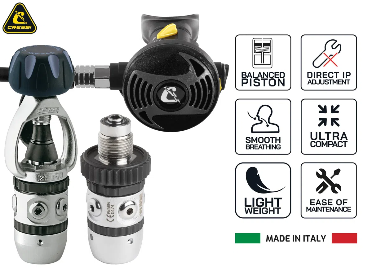 Cressi AC2/XS2 - Erogatore Subacqueo