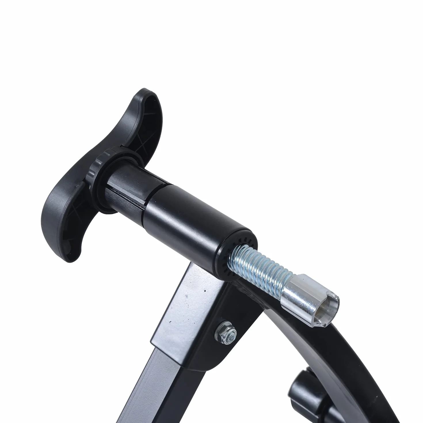 HOMCOM Rullo per Bici per Allenamento a Casa, Pieghevole in Acciaio per Ruote da 26''-28'', 54.5x47.2x39.1cm