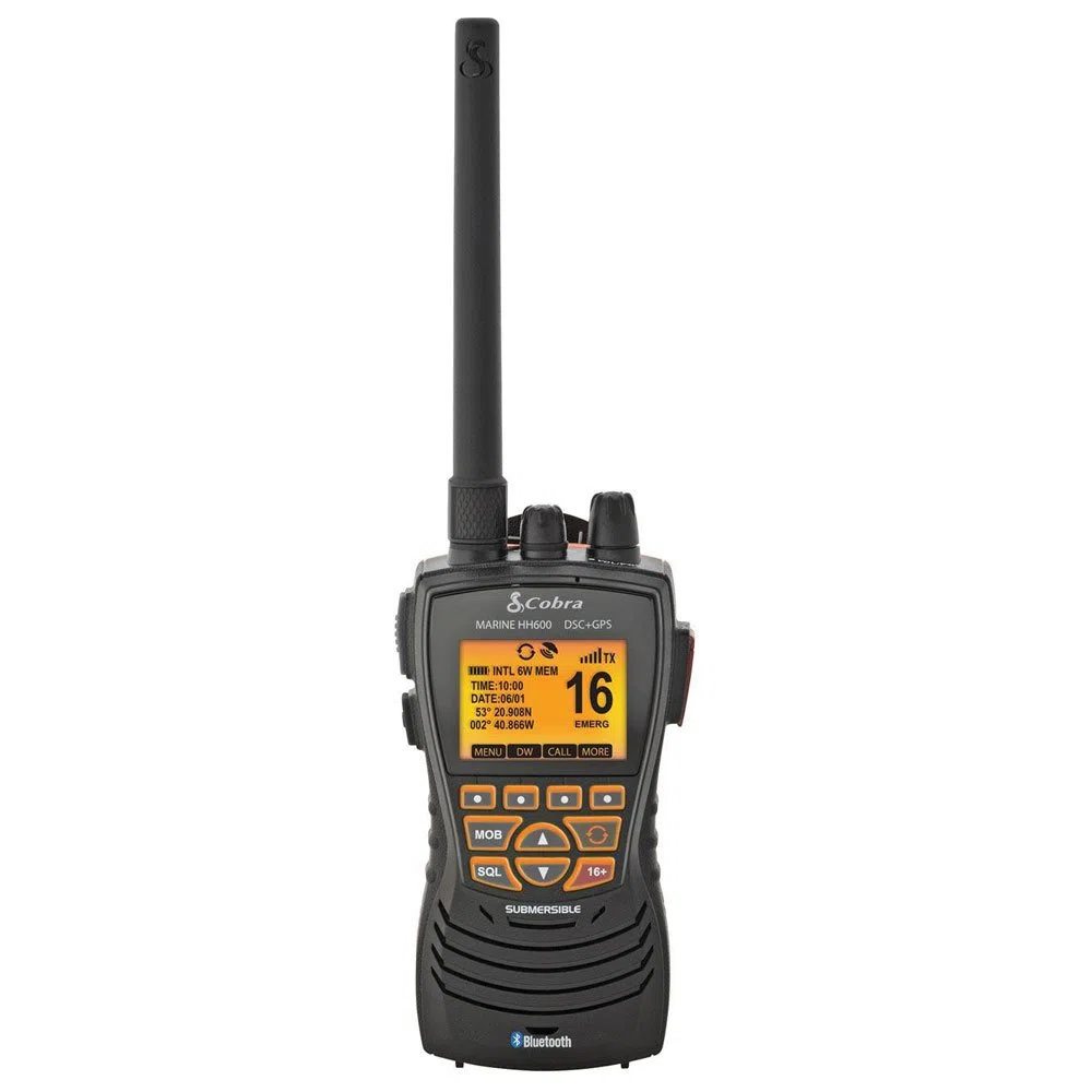 VHF Galleggiante con GPS integrato HH600 - COBRA
