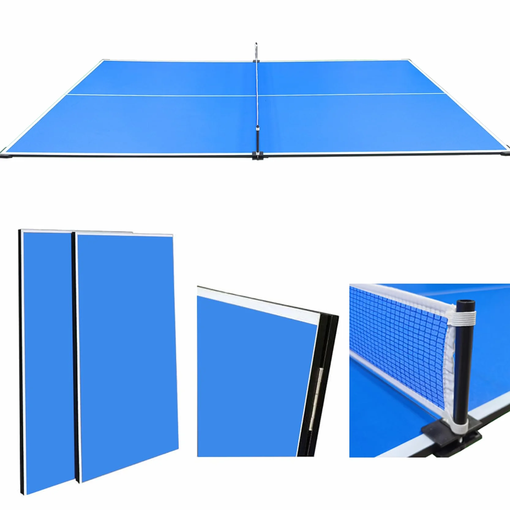 Tavolo da ping pong pieghevole da 7FT Piano da ping pong per tavolo da biliardo interno 210 x 120 cm