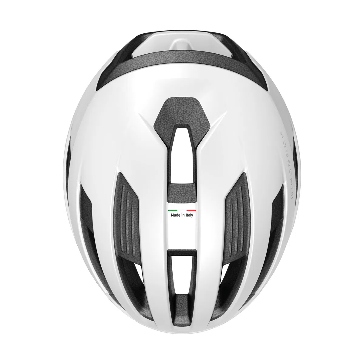 Abus WingBack - Casco da Strada per la Guida Sportiva nella Vita di Tutti i Giorni e nel Tempo Libero - per Adulti e Ragazzi, Weiß (polar white), M (54-58 cm)