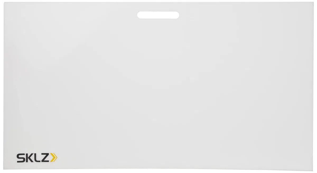 SKLZ Pannello di Tiro,Superficie Antiscivolo per Allenamento,71,12 cm x 106,68 cm,Resistente e Portatile,Ideale per Praticare Passaggi,Tiri e Maneggiabilità, Nero - Perfetto per Giocatori di Hockey