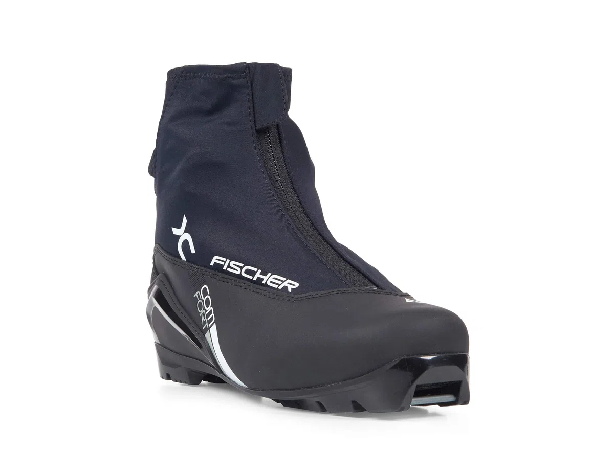 Fischer XC Comfort Scarpe da Sci di Fondo da Uomo, Colore Nero, Impermeabili e termoisolanti, Suola Turnamic per Una Presa sicura sugli Sci