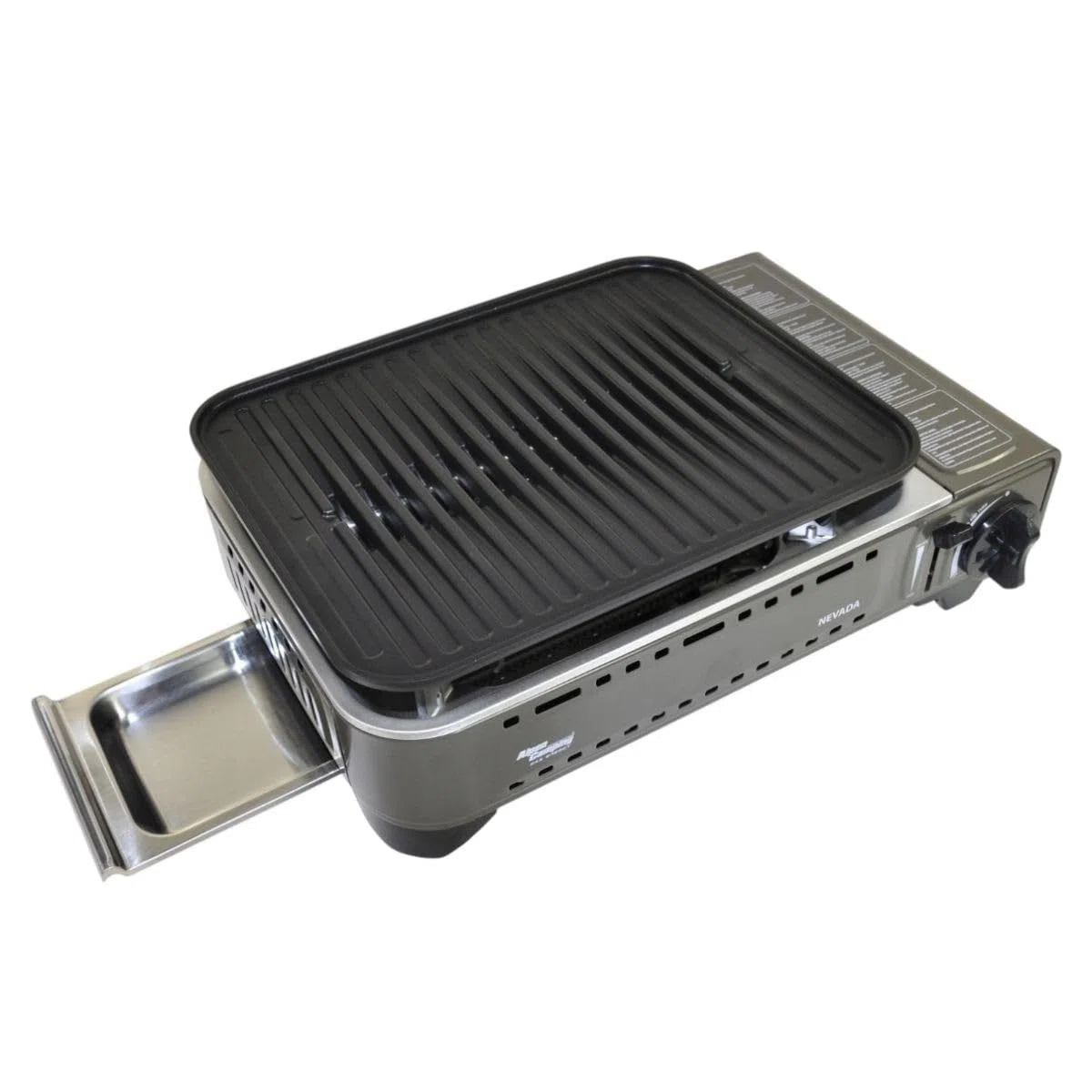 Barbecue a gas portatile Grill 1780 W + 8 cartucce a gas butano accensione piezo + valigetta da campeggio ALPEN
