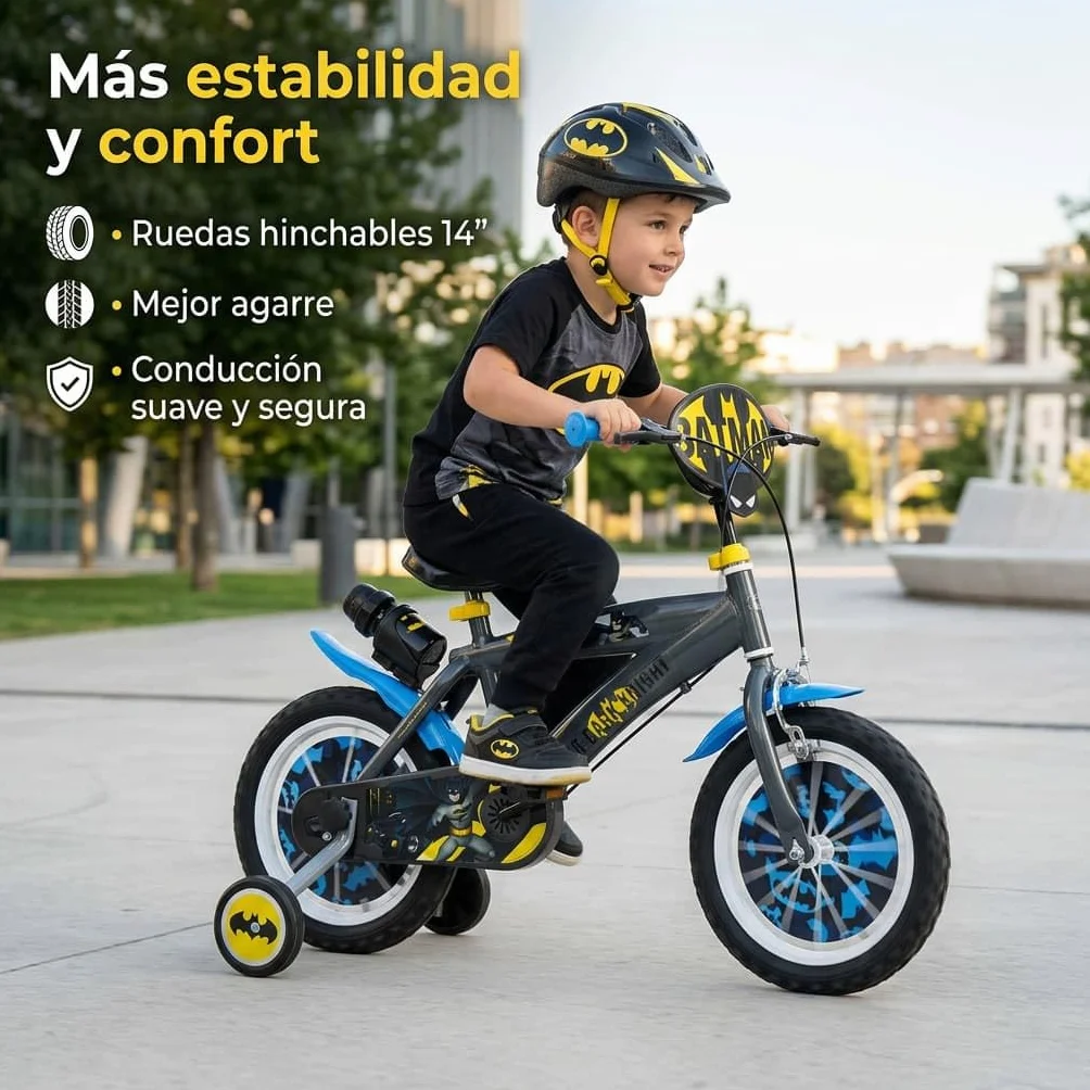 TOIMSA CHILDREN'S BICYCLE 14 TOI14913 BATMAN
