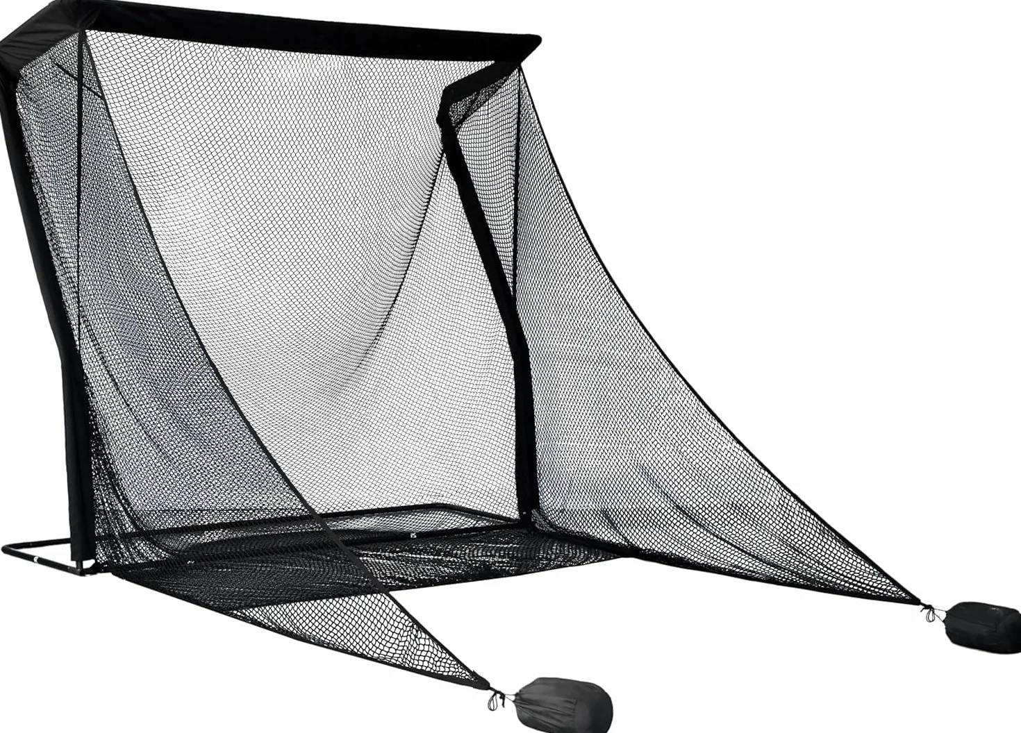 SimSpace Unisex Erwachsene Tri Turf Multifunktionale Golfschlagmatte zum Fahren und Chippen Üben - Grün, 64 cm x 40 cm