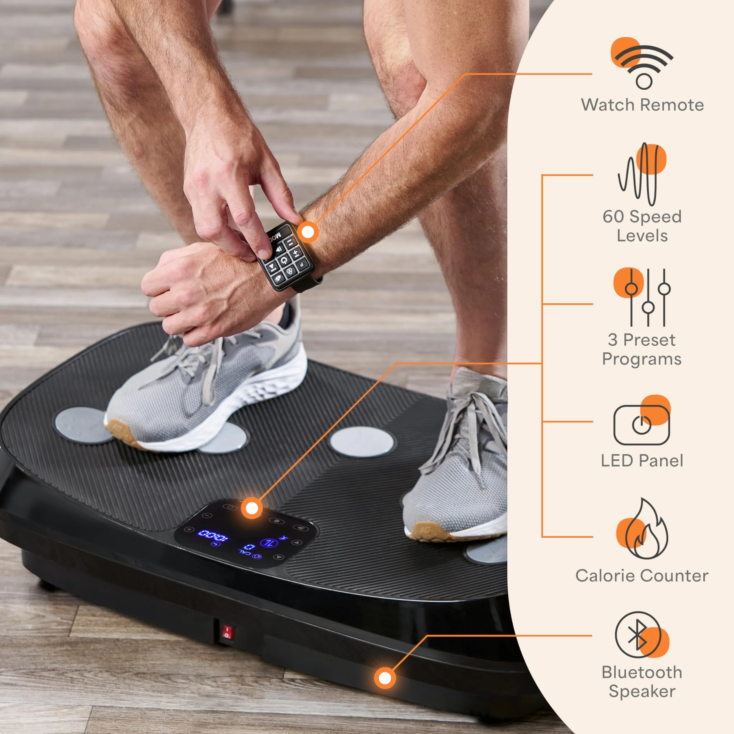 Lifepro Vibration Plate - Plate Forme Vibrante Unisex Adulto