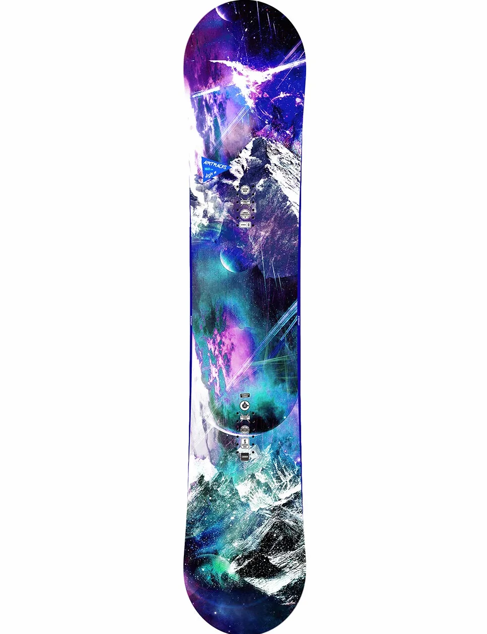 Airtracks Snowboard Set Tavola High M Carbon Hybrid Rocker Donna + Attacchi Master W + Scarponi + Sacca Nuovi 140 145 150 155 cm