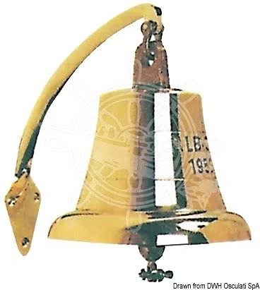 Sconosciuto Campana in Bronzo Massiccio 190 mm
