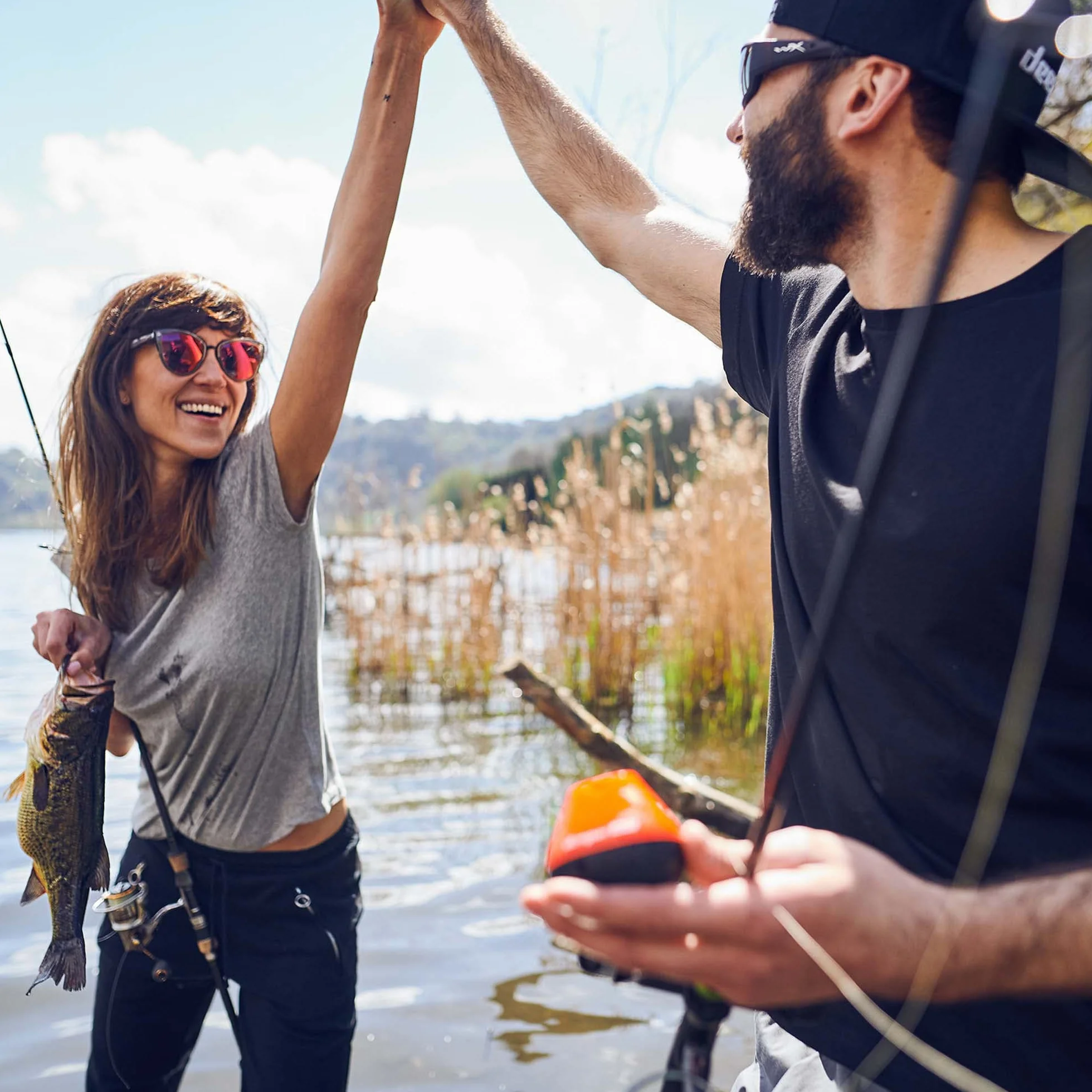 Deeper START Smart Fish Finder – Ecoscandaglio da Pesca Portatile, Ideale per Pesca Sportiva da Scogli, Riva o Spiaggia, Cerca Pesci da Lancio, Trova Pesci,Con App GRATUITA compatibile con Smartphone