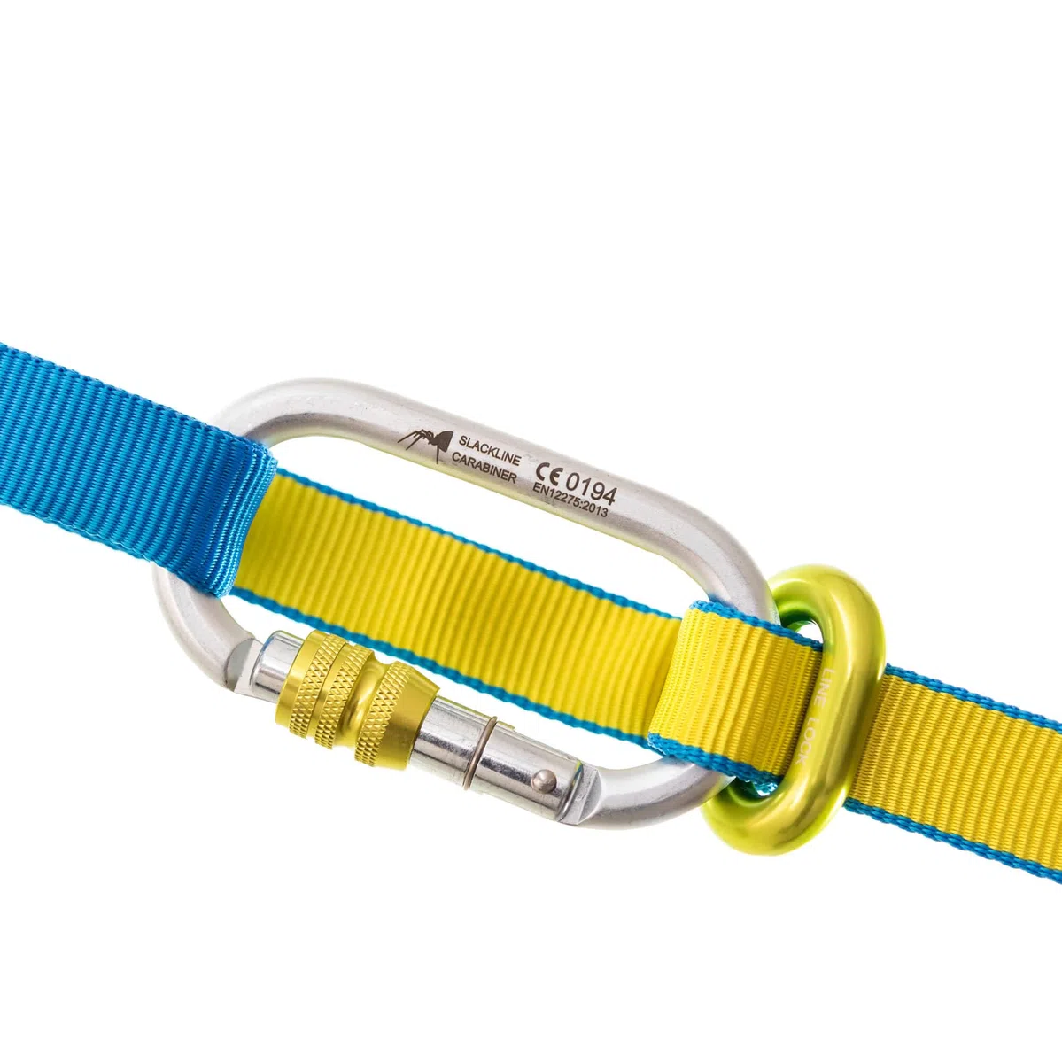Longline Slackline Kit - Primitive 30 - Contiene Linea da camminata, Moschettoni, Anelli e Sling per tendere e Sacca da trasporto - Set Completo Lunghezza 30m