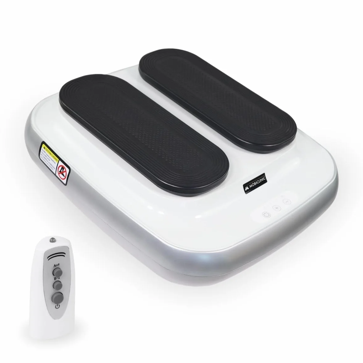Mobiclinic, Esercitatore passivo per Gambe, Legfit, Marchio Europeo, Macchina Camminare seduti, Attrezzi Palestra, Ginnastica passiva, Anziani, con Telecomando, velocità Regolabile