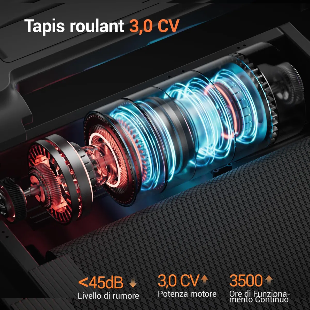 LONTEK Tapis Roulant Salvaspazio con Inclinazione 15%, Tapis Roulant Elettrico 12KM/H, Tapirulan Pieghevole da Casa con Motore da 3.0 HP e Display LED, Carico Massimo 136KG