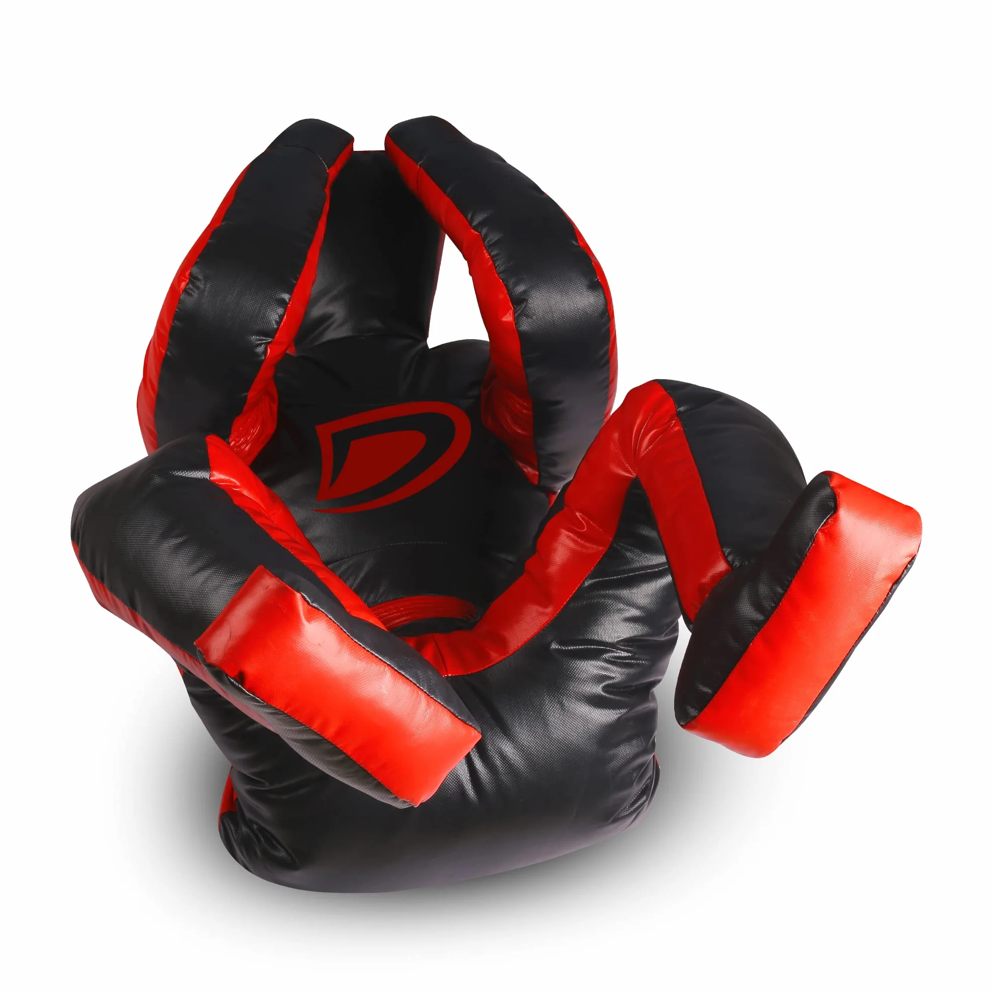 DAAN MMA - Manichino per grappling, boxe, judo, BJJ, wrestling, jiu jitsu, in posizione seduta di sottomissione, prt autodifesa, in vinile, 170 cm, non imbottito