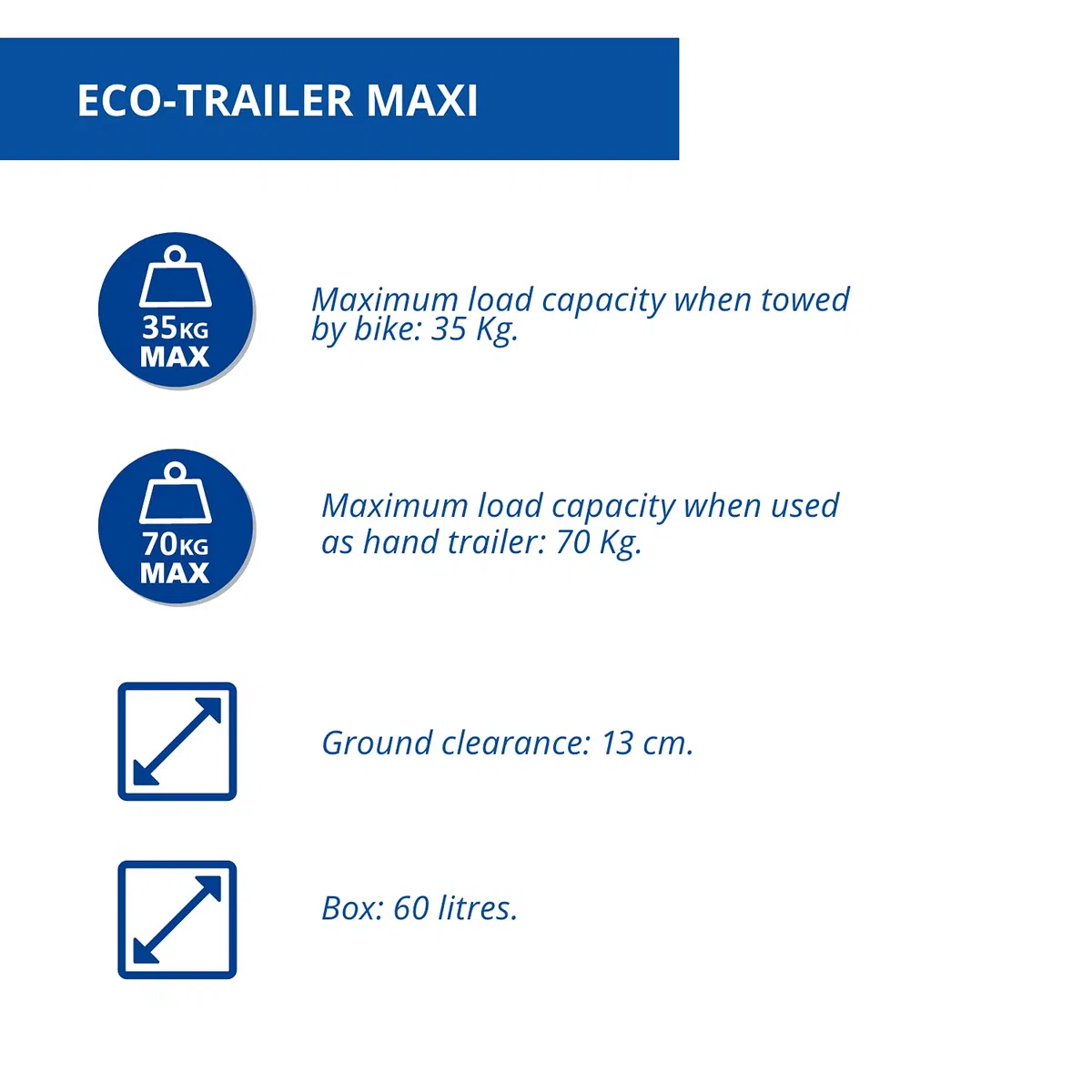 b bellelli Eco Trailer - Rimorchio per Biciclette e Carrello Manuale