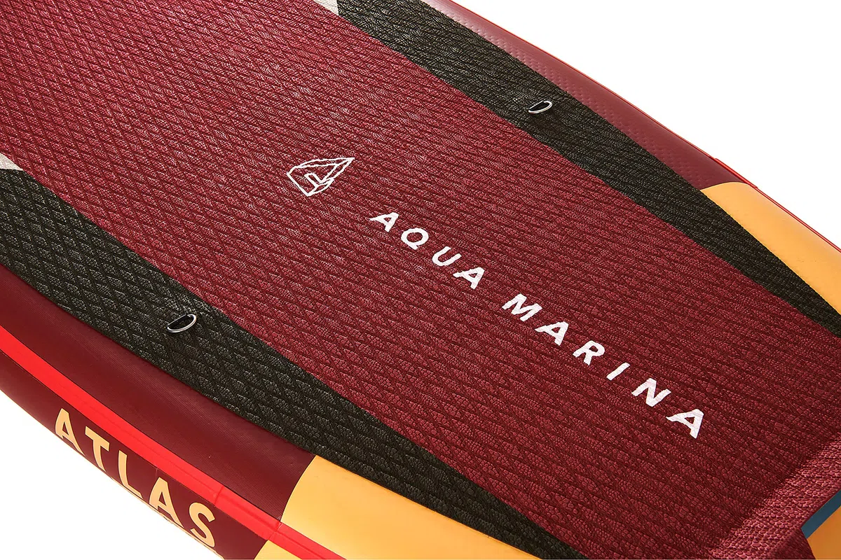 AM Aqua Marina Unisex Adult All-Around Isup, 3.66 m/15 cm, Atlas Advanced All Around iSUP 3 66 m 15 cm with Paddle and Safety Leash, Red, 366 x 86 15 cm EU
