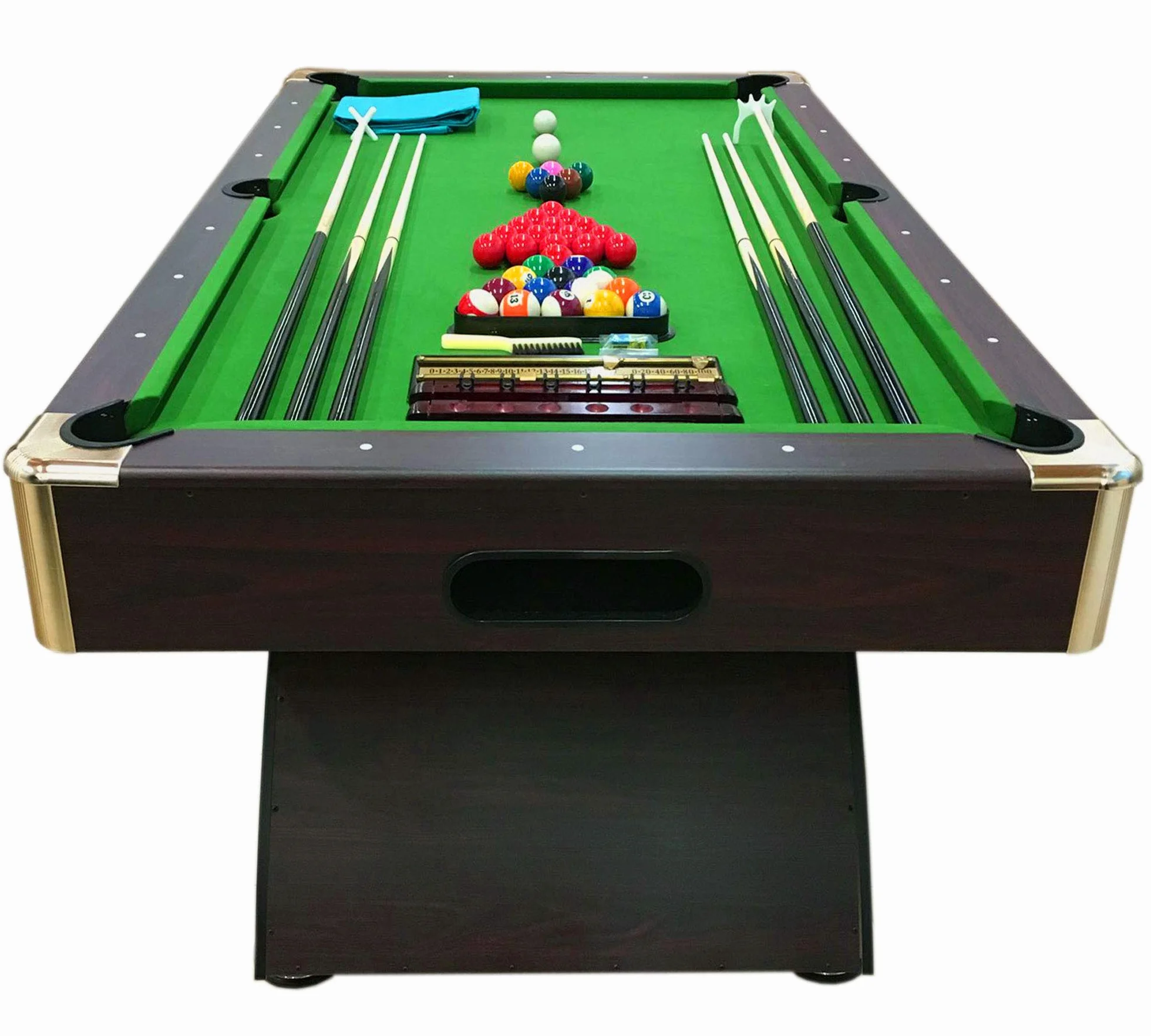 Tavolo da Biliardo Carambola Moderno 8 piedi Biliardo Professionale con accessori – Leonida