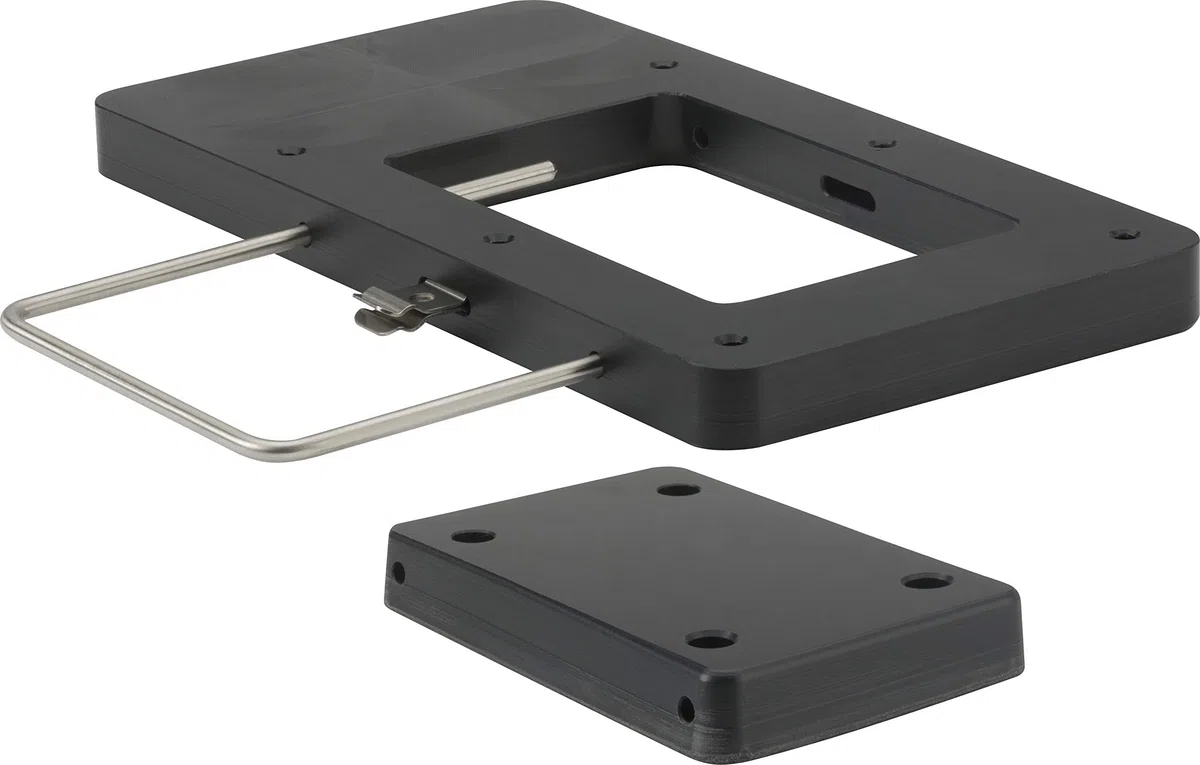 Motorguide 8M0120717 Kit staffa di montaggio a sgancio rapido serie Xi per motori per pesca a traina - Composito - Nero