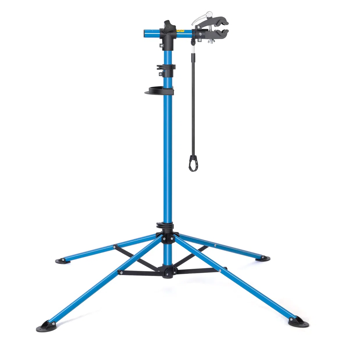 CXWXC Cavalletto di montaggio per bicicletta, professionale, con vassoio porta attrezzi e scomparto magnetico, girevole e pieghevole, carico massimo 30 kg