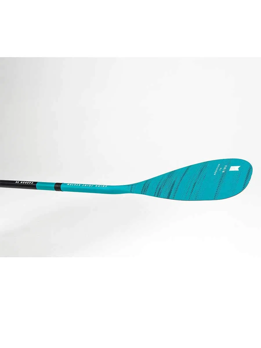 Fanatic Carbon 35 SUP Regolabile in 3 Pezzi Stand Up Paddle Boarding Paddle 1310 - per pacchi - Larghezza Lama - 7.25"/ 18,4 cm