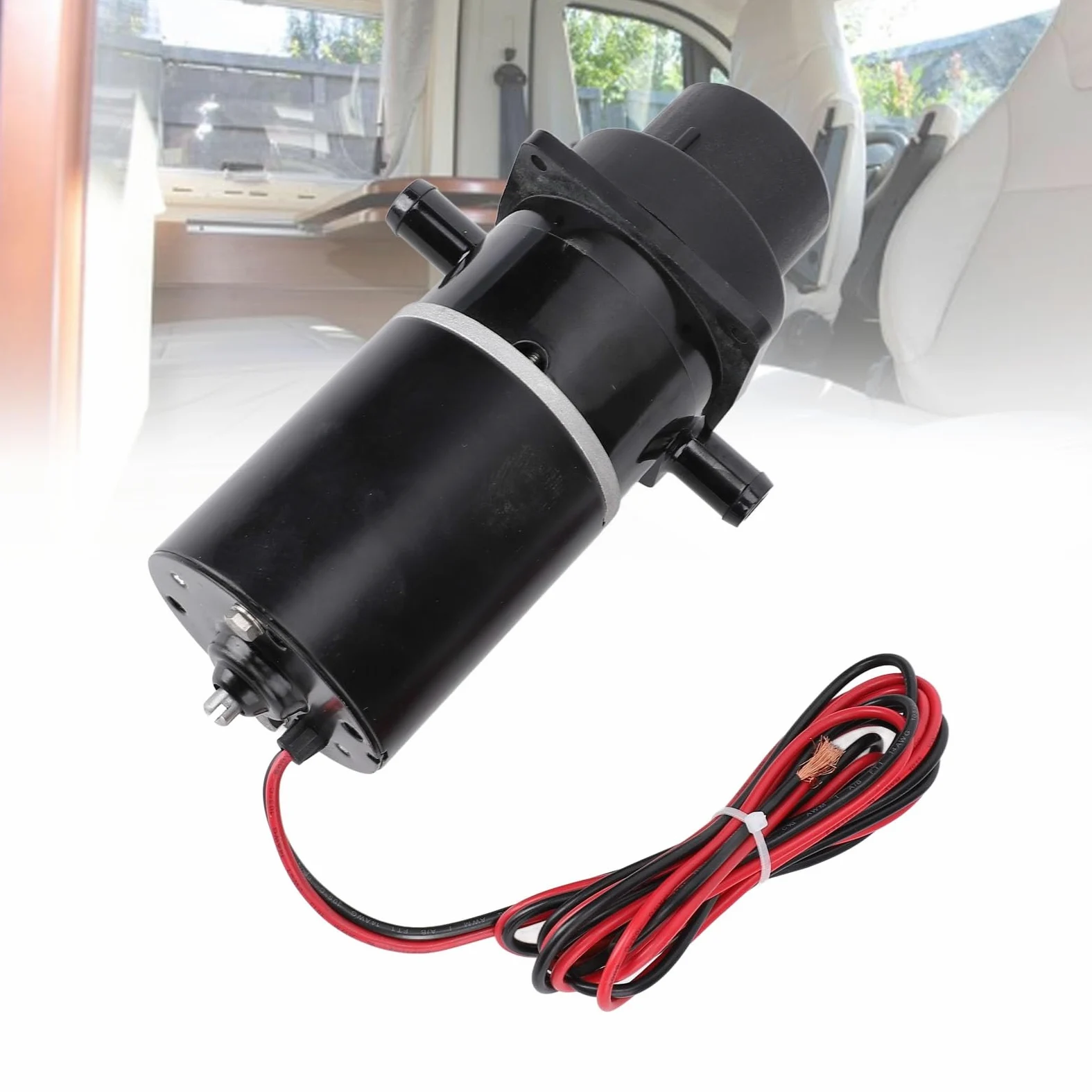 KIMISS Pompa Trituratrice Elettrica per WC Marino - Kit di Ricambio per Gruppo Motore 12V Serie 37010, Ideale per Barche e