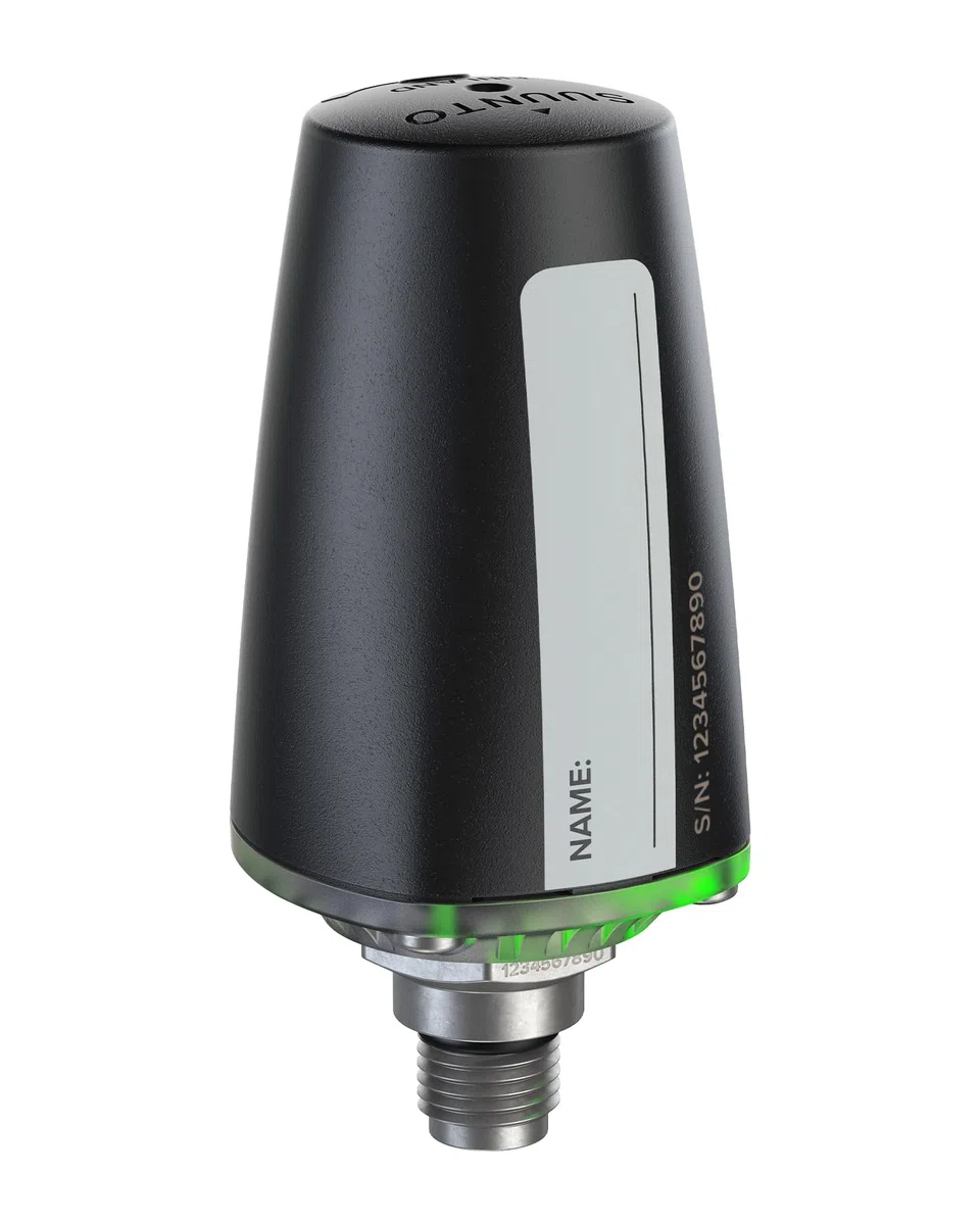 SUUNTO Dive Tank Pod, Trasmettitore Wireless dei Dati di Pressione della Bombola per SUUNTO D5, EON Steel, EON Steel Black ed EON Core, Lettura al Polso delle Informazioni Essenziali Sull'immersione