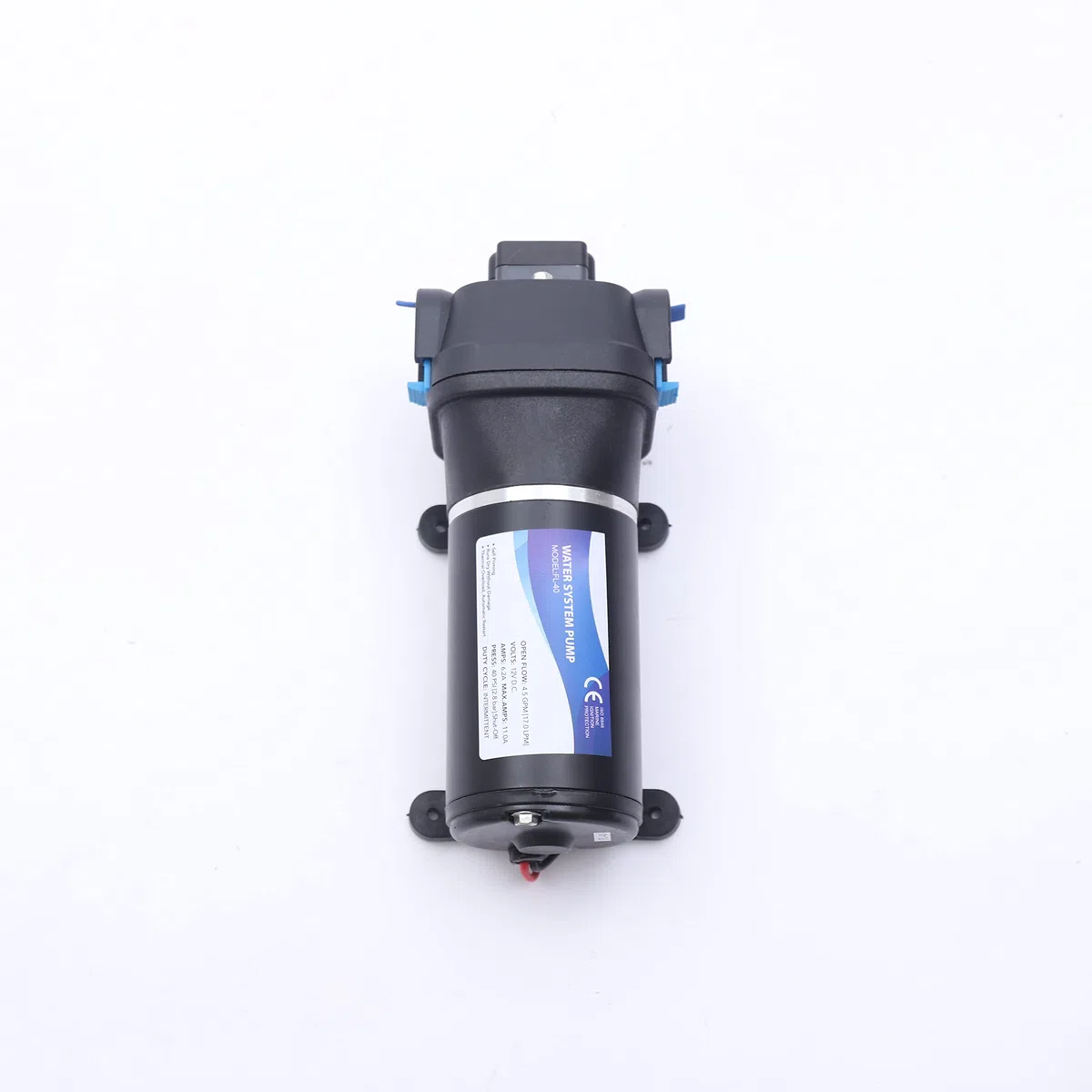 Pompa ad alta pressione DC 12 V, 40 PSI, a membrana, per acqua potabile, 17 l/min, per nave, barche, yacht, roulotte, campeggio, attività all'aperto, giardino