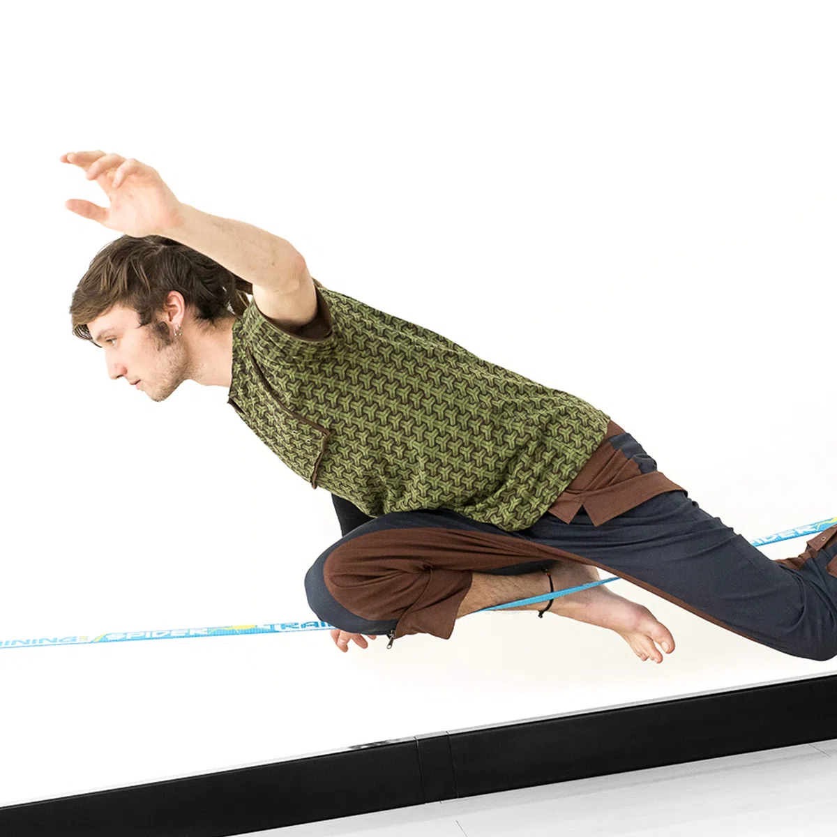 Slackhouse 3.0 - Struttura Slackline Indoor Lunga 3 Metri - Allenati al Chiuso con Questa Struttura Trasportabile Adatta a Principianti ed Esperti - Compatibile con Tutte le Slacklines Spider