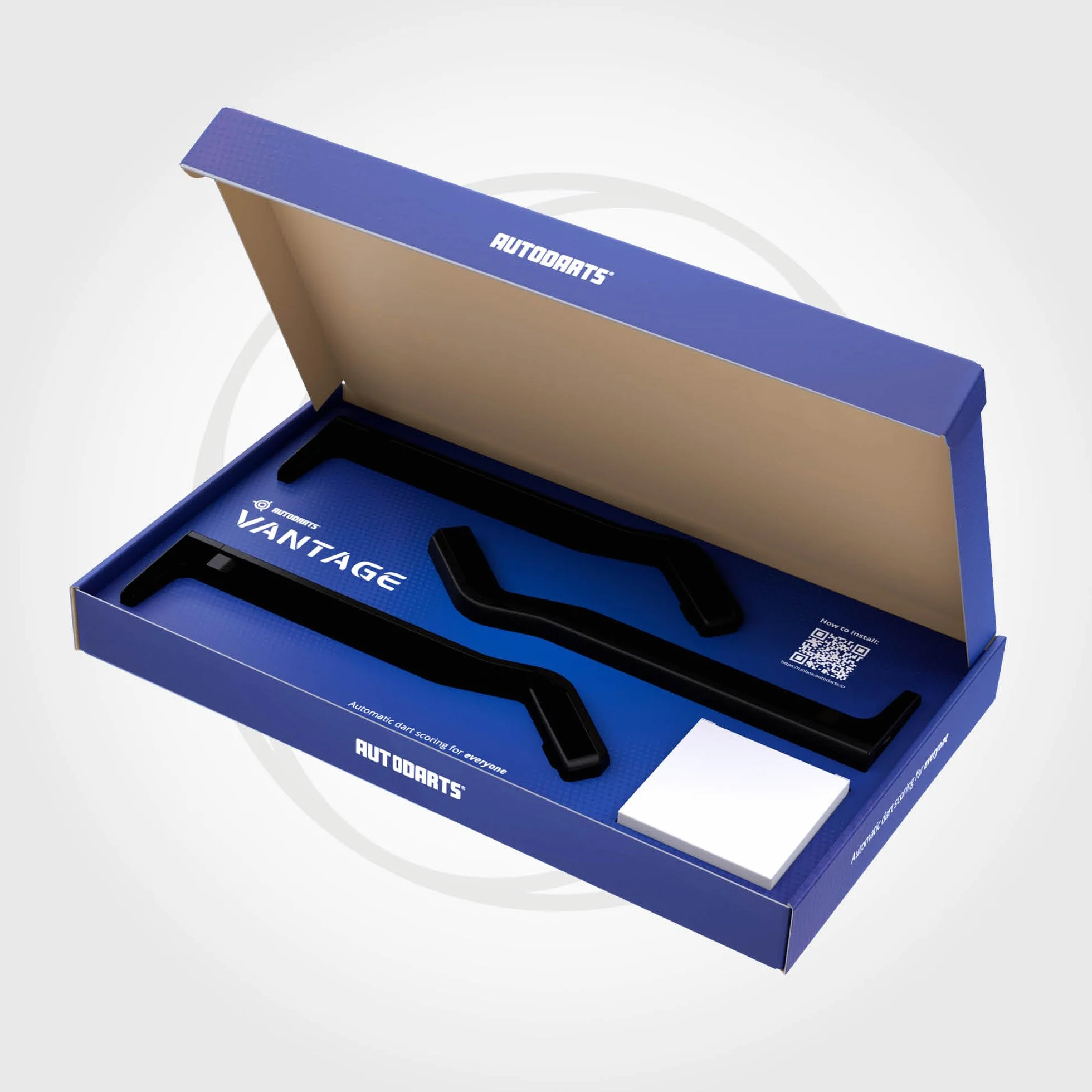 Autodarts Vantage - Kit di punteggio automatico per bersaglio per freccette, registra punteggi per freccette, gioca online contro avversari globali e partecipa a competizioni da casa tua, facile da