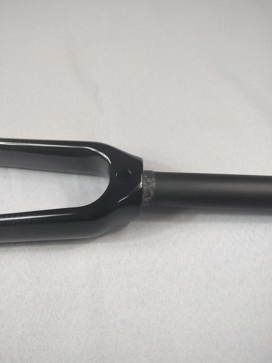 Forcella per bici da strada 700C 3K in fibra di carbonio con tubo dritto 28,6 mm C-Braking