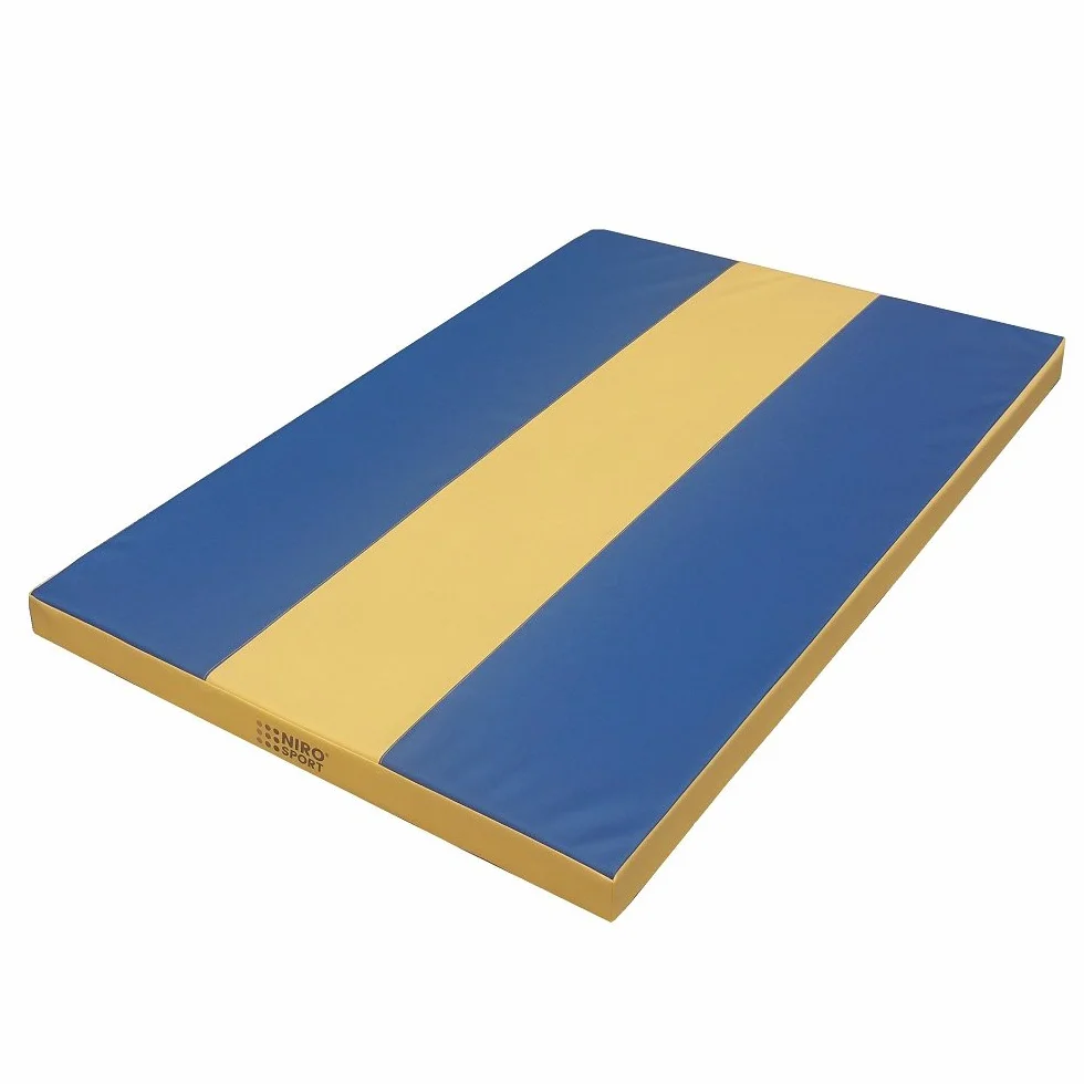 NiroSport Materassino di Caduta 200(150x100) x100x8 cm Tappetino da Ginnastica Tappetino Fitness Tappetino Sportivo Tappetino da Allenamento Tappetino Protettivo Tappetino da Ginnastica Impermeabile