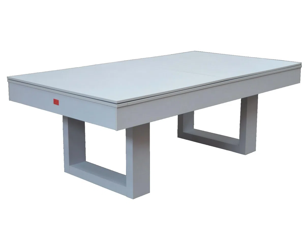 Biliardo Tavolo SENECA 3 in 1 - (226x125x82 cm) - Diventa Tavolo da Pranzo e Ping Pong - tutti accessori per i giochi inclusi