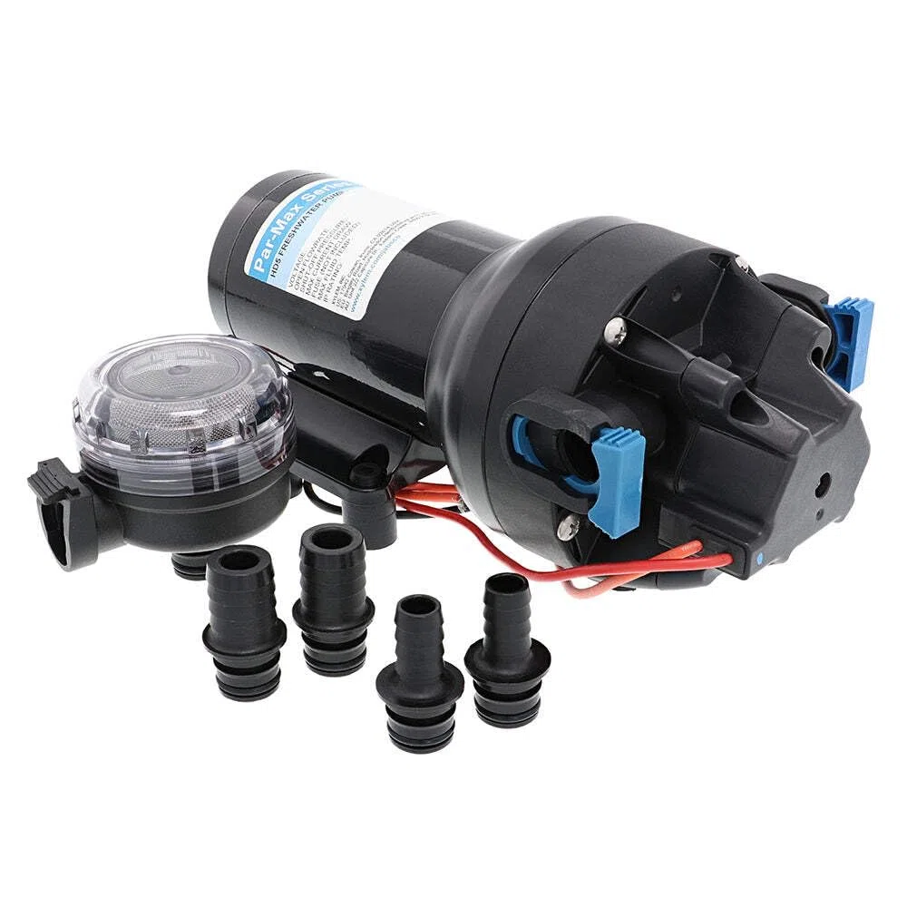 Jabsco P501J-115S-3A, ParMax HD5-12V 5GPM 40PSI Pompa di erogazione d'acqua dolce resistente