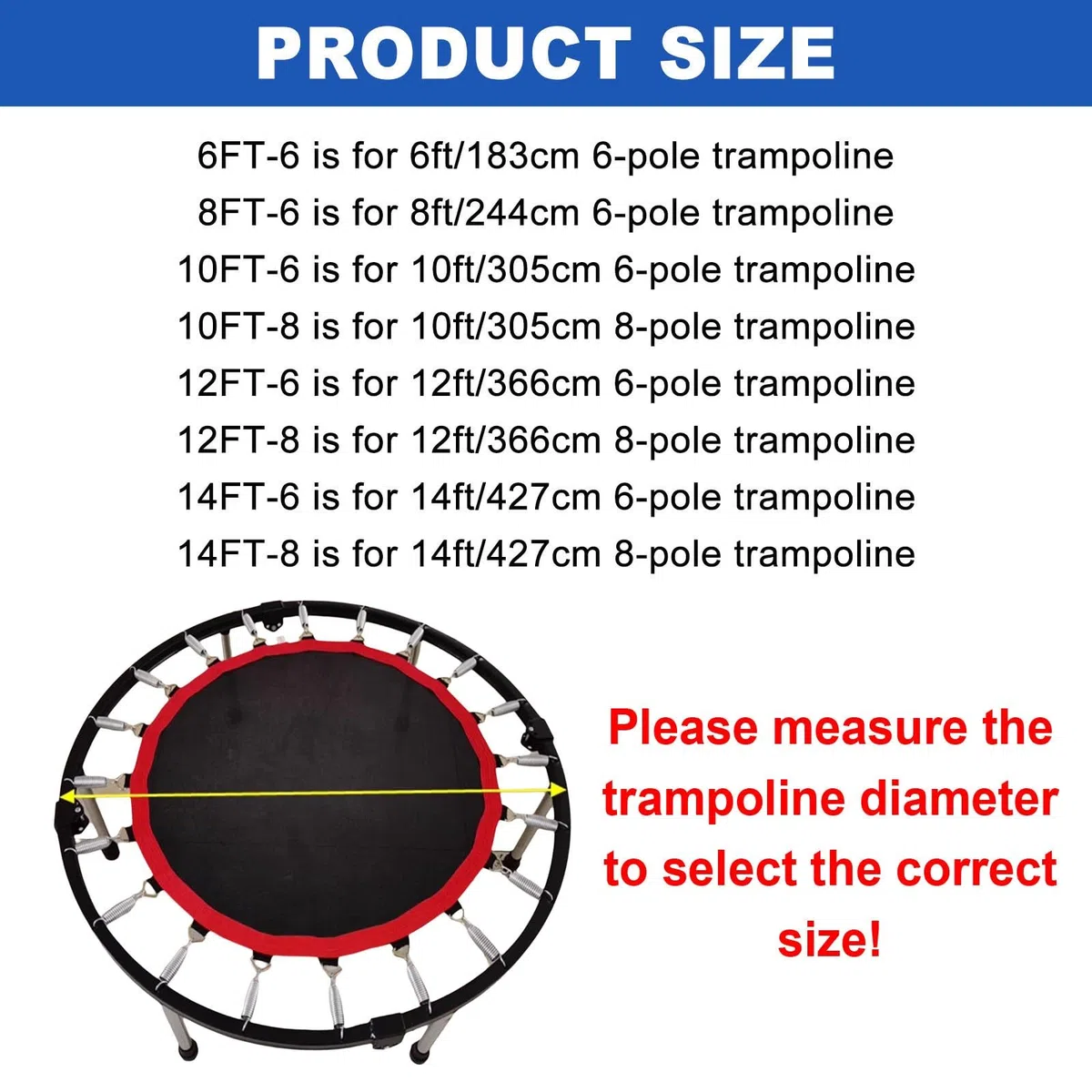 Copertura per Trampolino, Copertura per Trampolino Da 6 Piedi, 8 Piedi, 10 Piedi, 12 Piedi E 14 Piedi, Facile Da Installare, Protezione Solare per Esterni, Solo Foglie, Copertura Superiore per Trampol