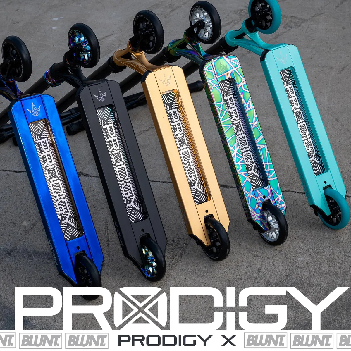 Blunt Scooters Prodigy X Pro Scooter, scooter di qualità ad alte prestazioni costruiti con parti di livello professionale, perfetto per tutti i livelli di abilità