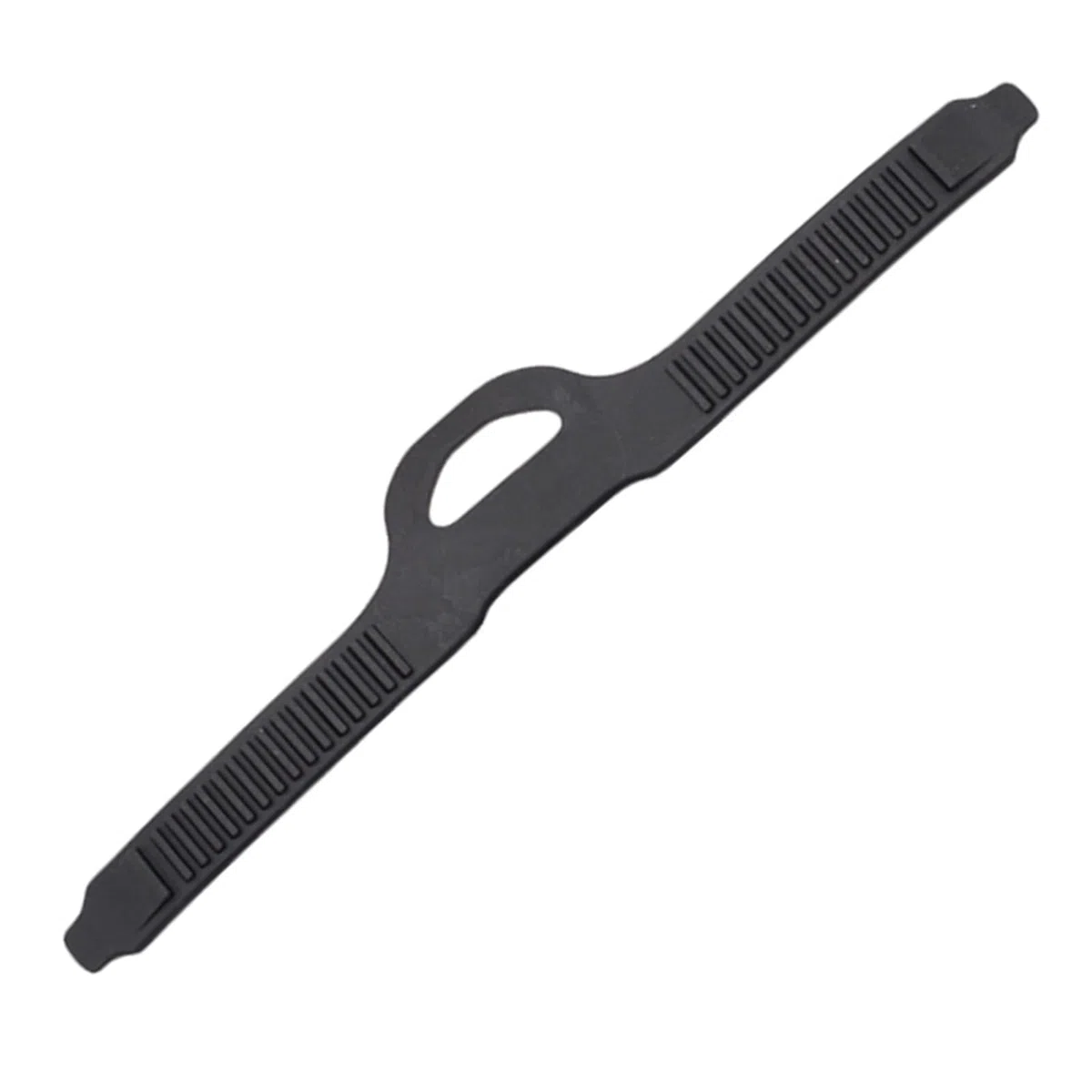 Set di 2 cinghie per pinne da sub, regolabili, antiscivolo, per pinne di ricambio, perfette per nuoto, immersioni, piscina, lago, spiaggia, pesca, surf, 41 cm, colore nero