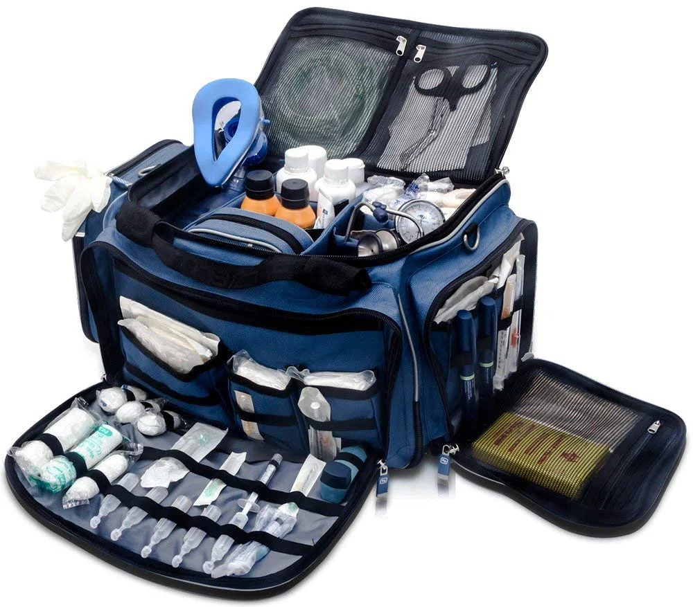 EB MEDIC'S Borsa medica sportiva (Blu)