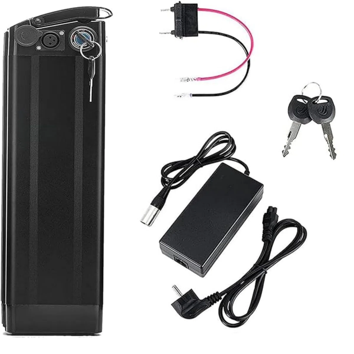 Batteria per Bici elettrica da 36V 15.6Ah Batteria per Bici elettrica Batteria al Litio Impermeabile per 500W 250W Motore E-Bike