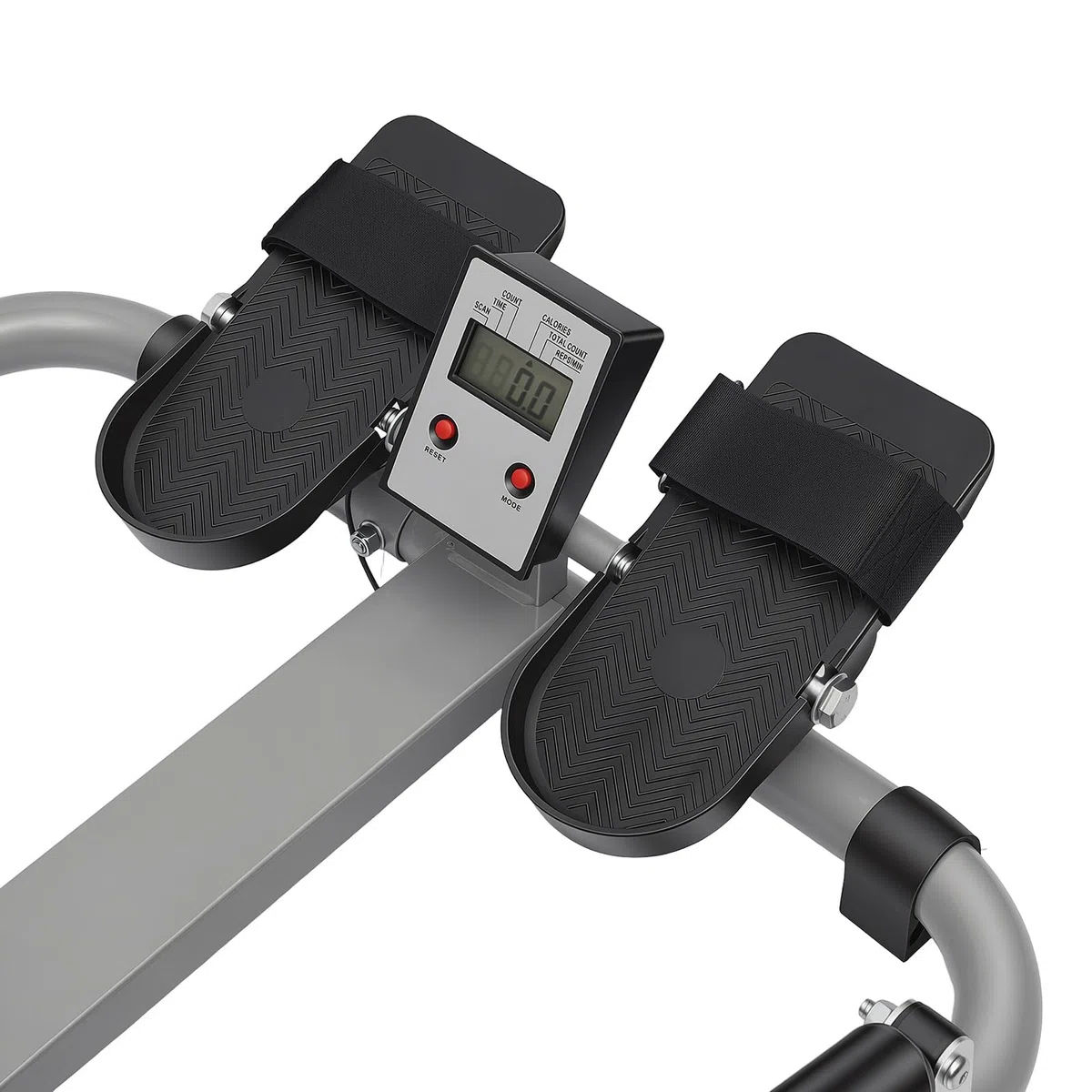 Vogatore per casa a 360°, pieghevole, monitor LCD fino a 120 kg, con sedile morbido per allenamento cardio e forza