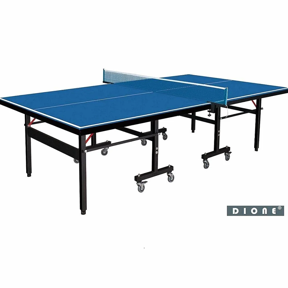 Dione S500o - Tavolo Da Ping Pong - Superficie da 6 mm - Pieghevole e adatto per esterni - Resistente alle intemperie - 60KG - Montaggio 10 Minuti