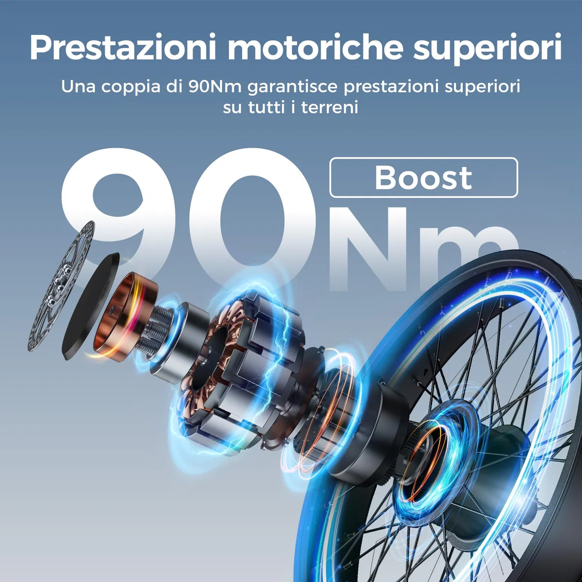 ENGWE Bicicletta Elettrica Pieghevole, Batteria 48V 15Ah Fino A 130 km, Sensore Di Coppia E Design Pieghevole Con Freni Idraulici E App Per Ogni Terreno, ENGINE PRO 3.0 BOOST